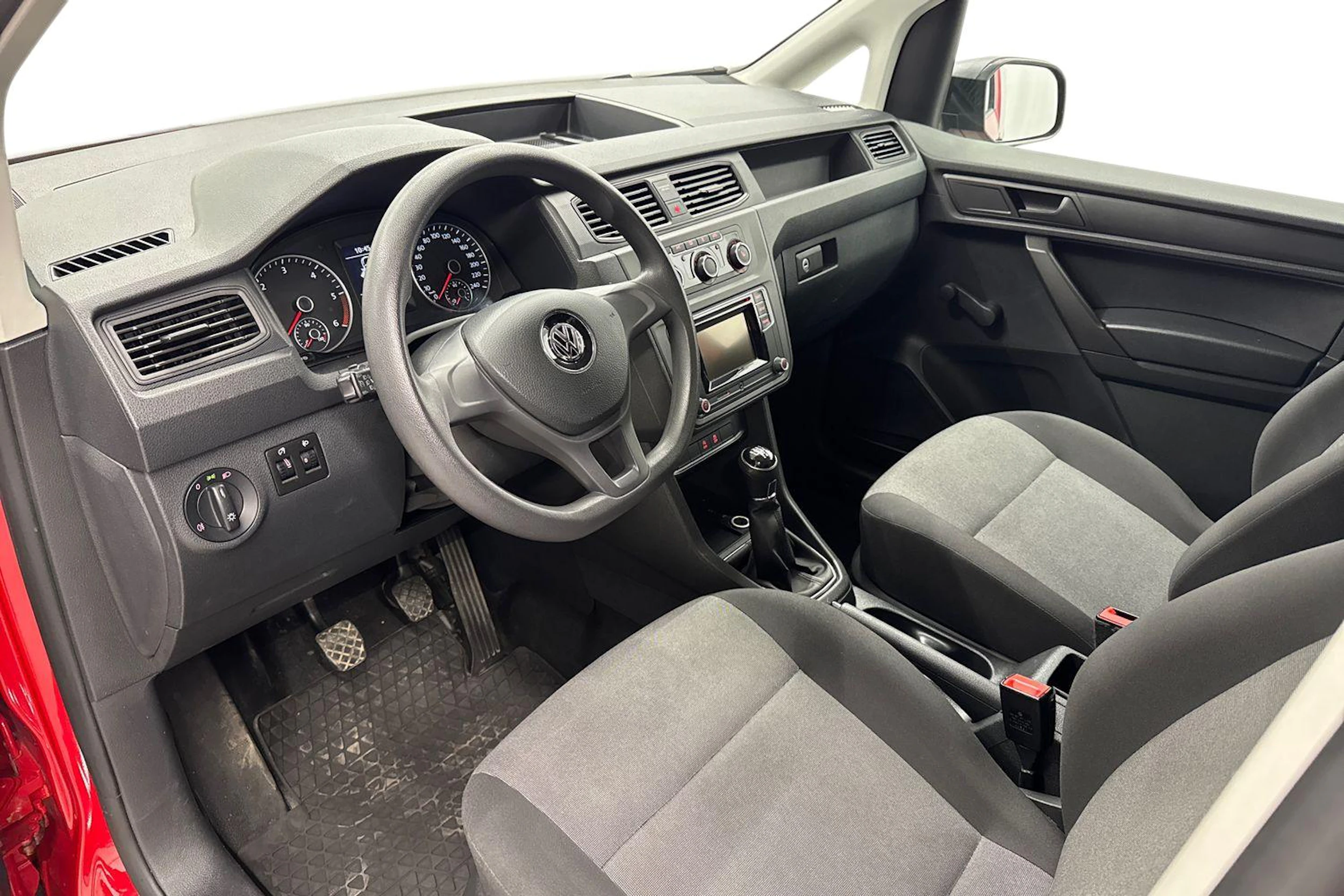 punainen Volkswagen Caddy 2020 kuva 6.