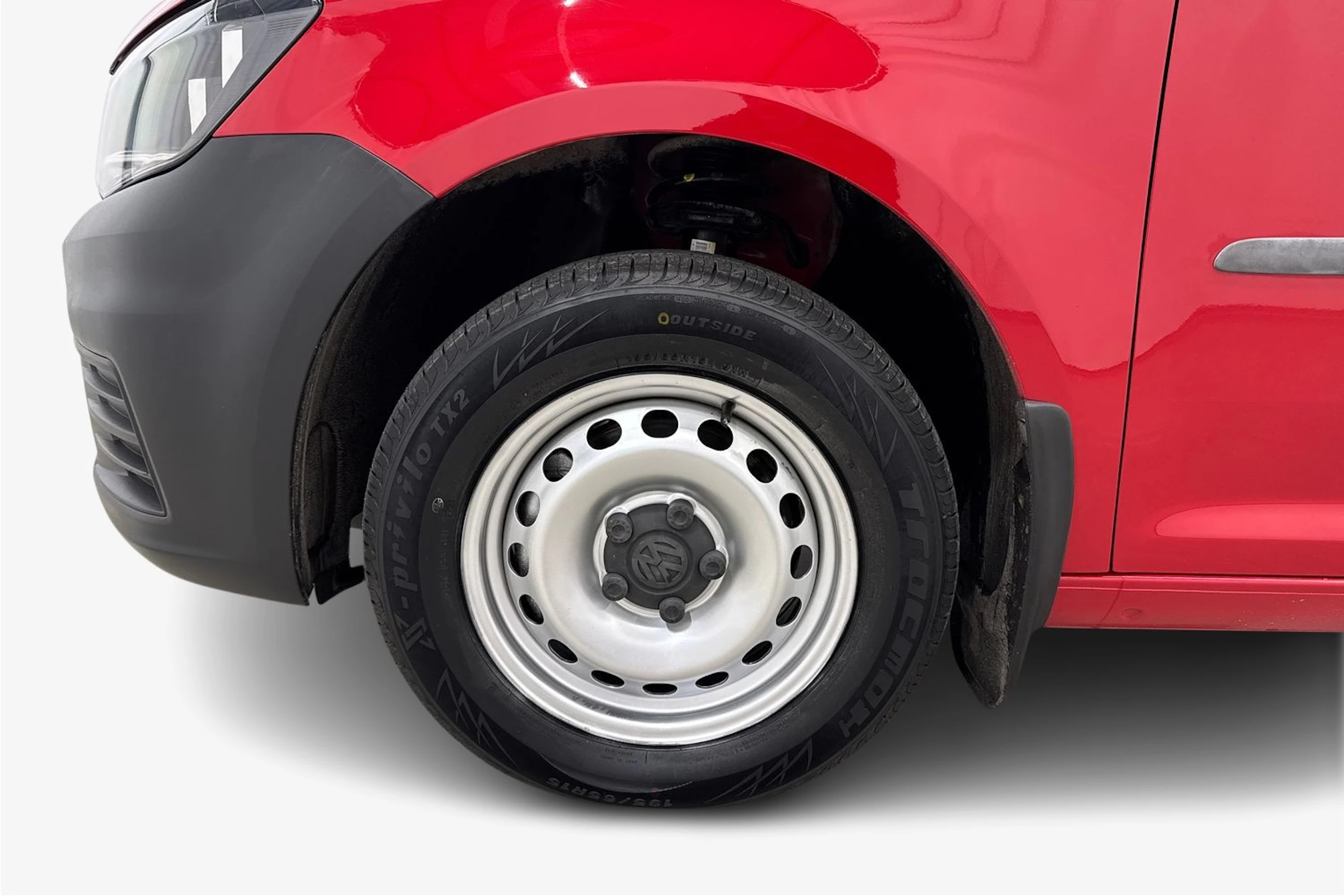 punainen Volkswagen Caddy 2020 kuva 9.