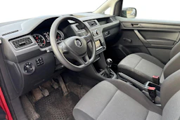 punainen Volkswagen Caddy 2019 kuva 3.