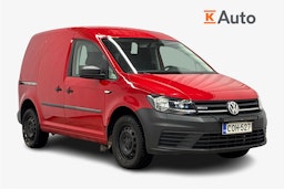 punainen Volkswagen Caddy 2019 kuva 1.