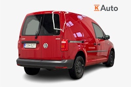 punainen Volkswagen Caddy 2019 kuva 3.