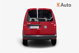 punainen Volkswagen Caddy 2019 kuva 4.
