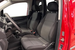 punainen Volkswagen Caddy 2019 kuva 9.