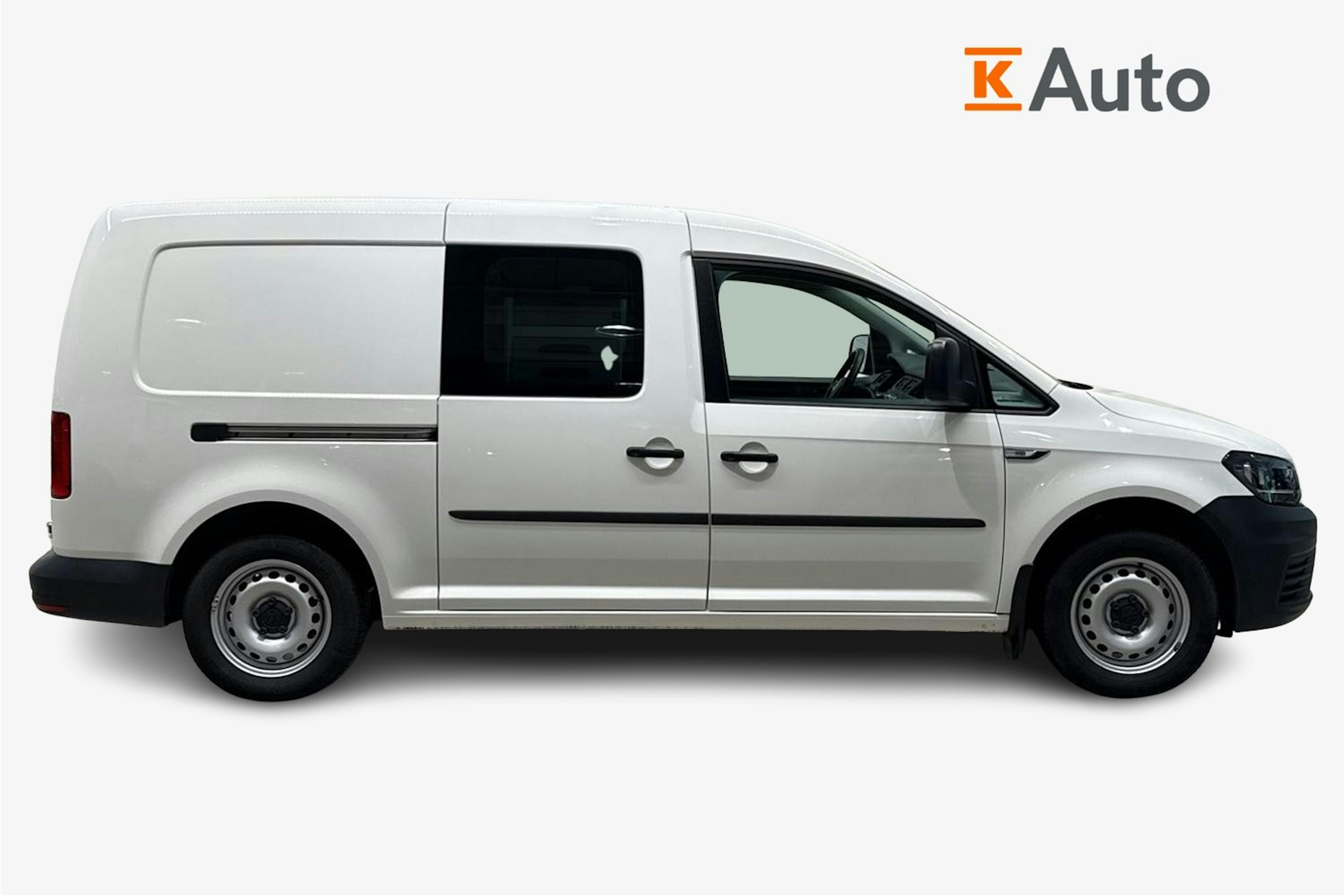 Valkoinen Volkswagen Caddy 2019 kuva 6.
