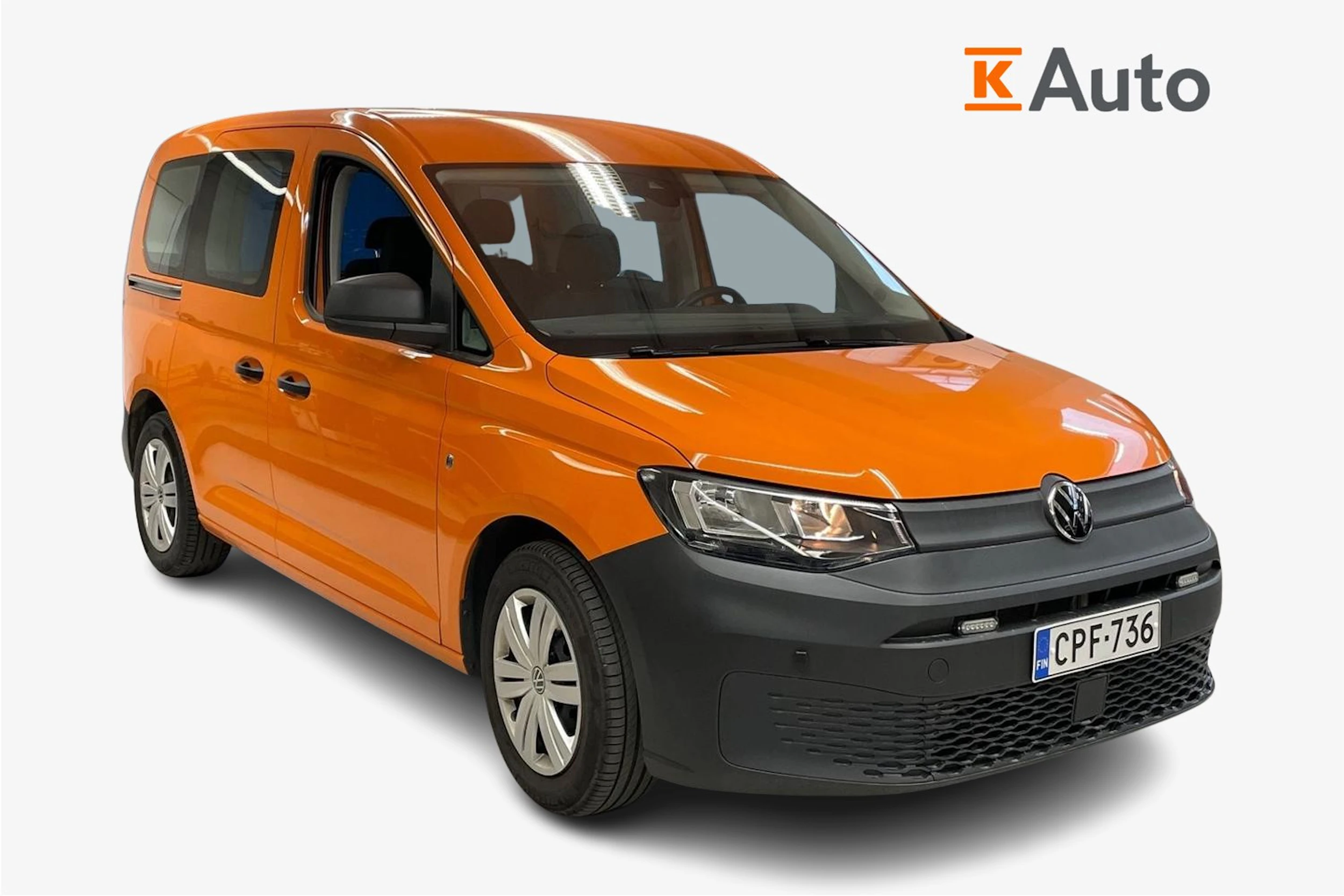 oranssi Volkswagen Caddy 2021 kuva 1.