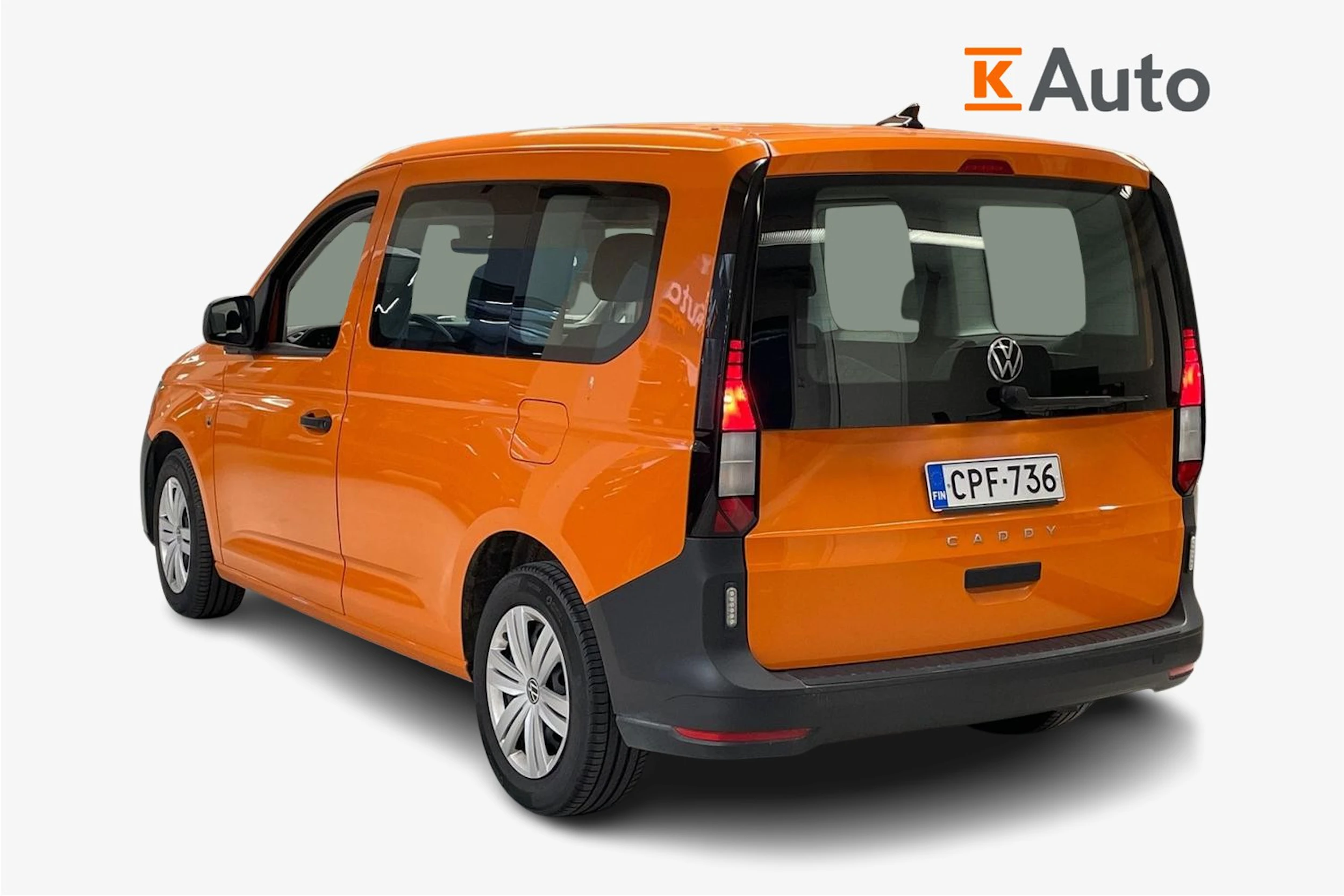oranssi Volkswagen Caddy 2021 kuva 2.