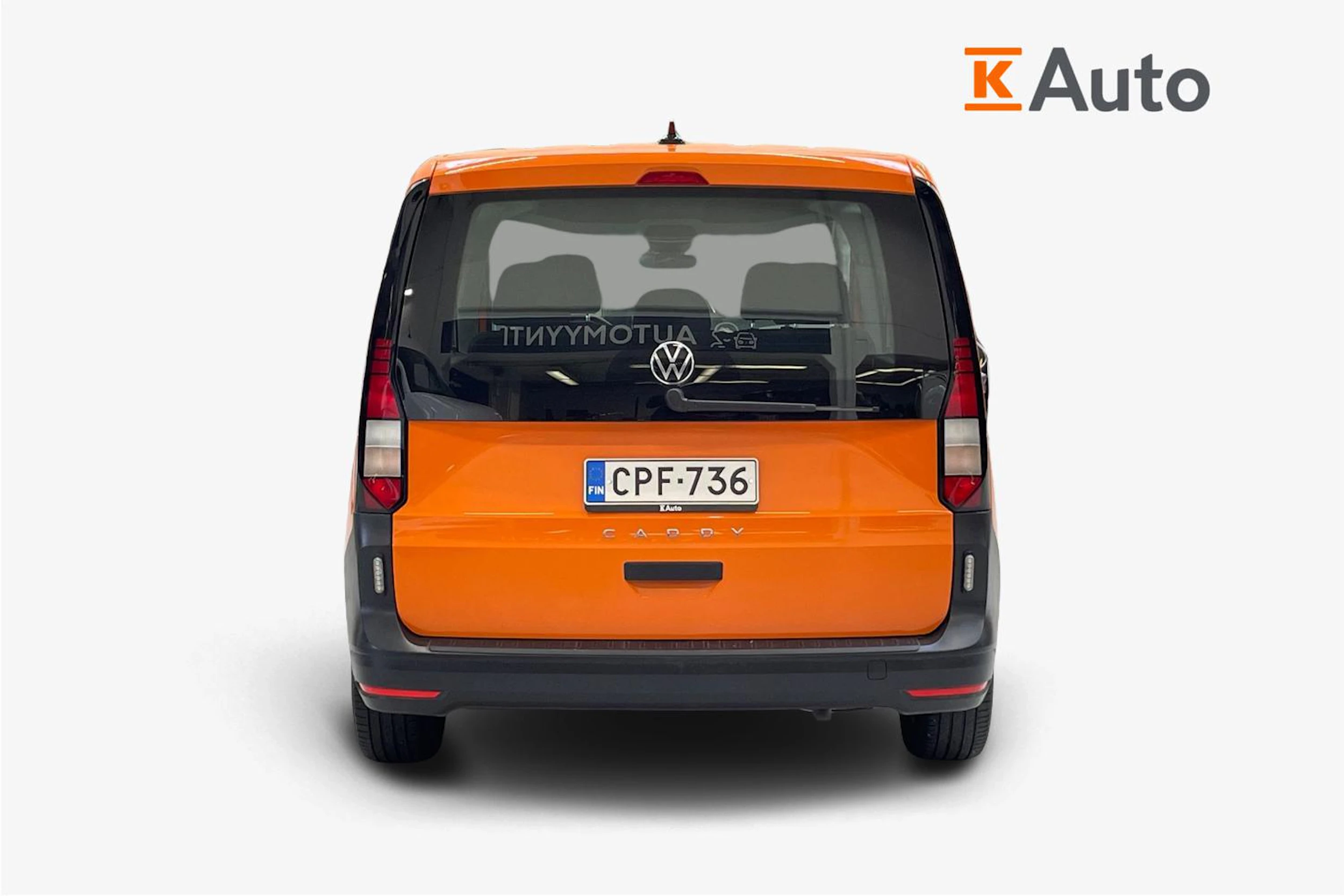 oranssi Volkswagen Caddy 2021 kuva 4.