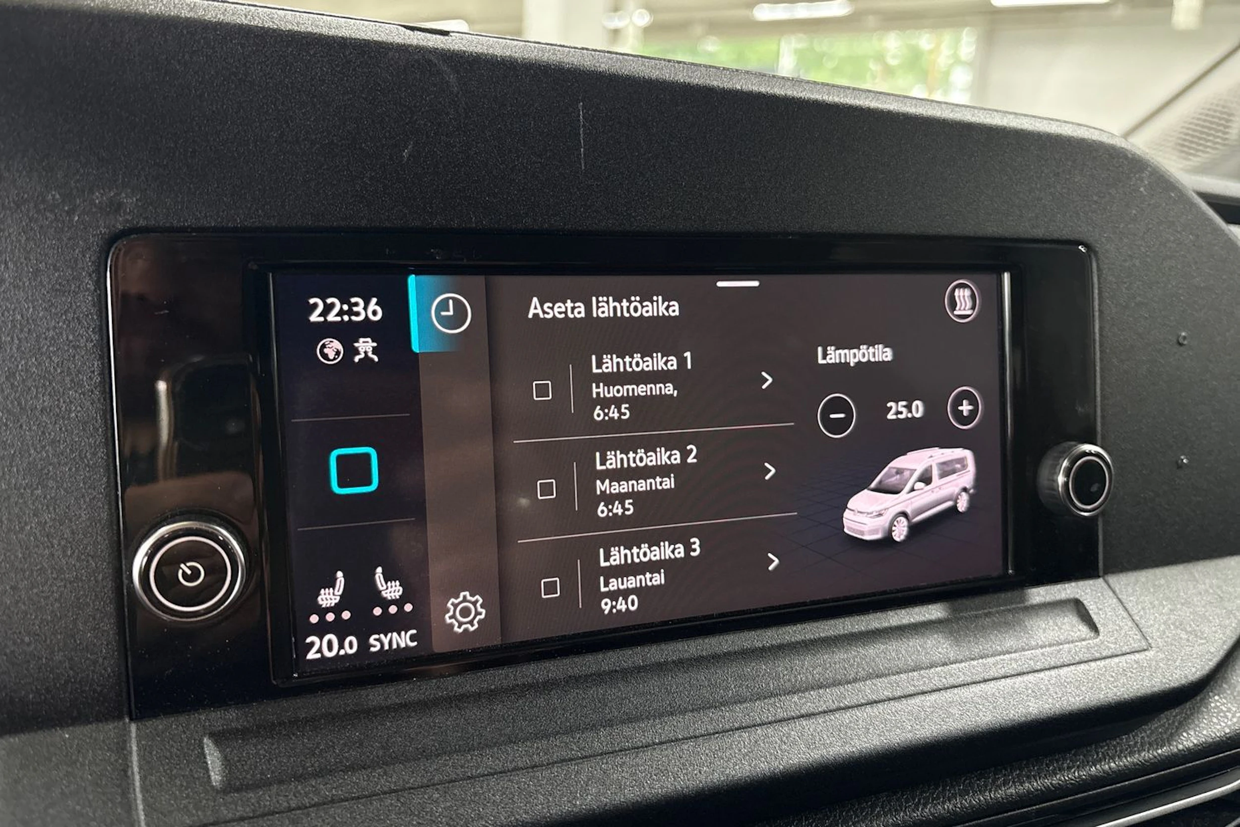 Valkoinen Volkswagen CADDY 2021 kuva 15.