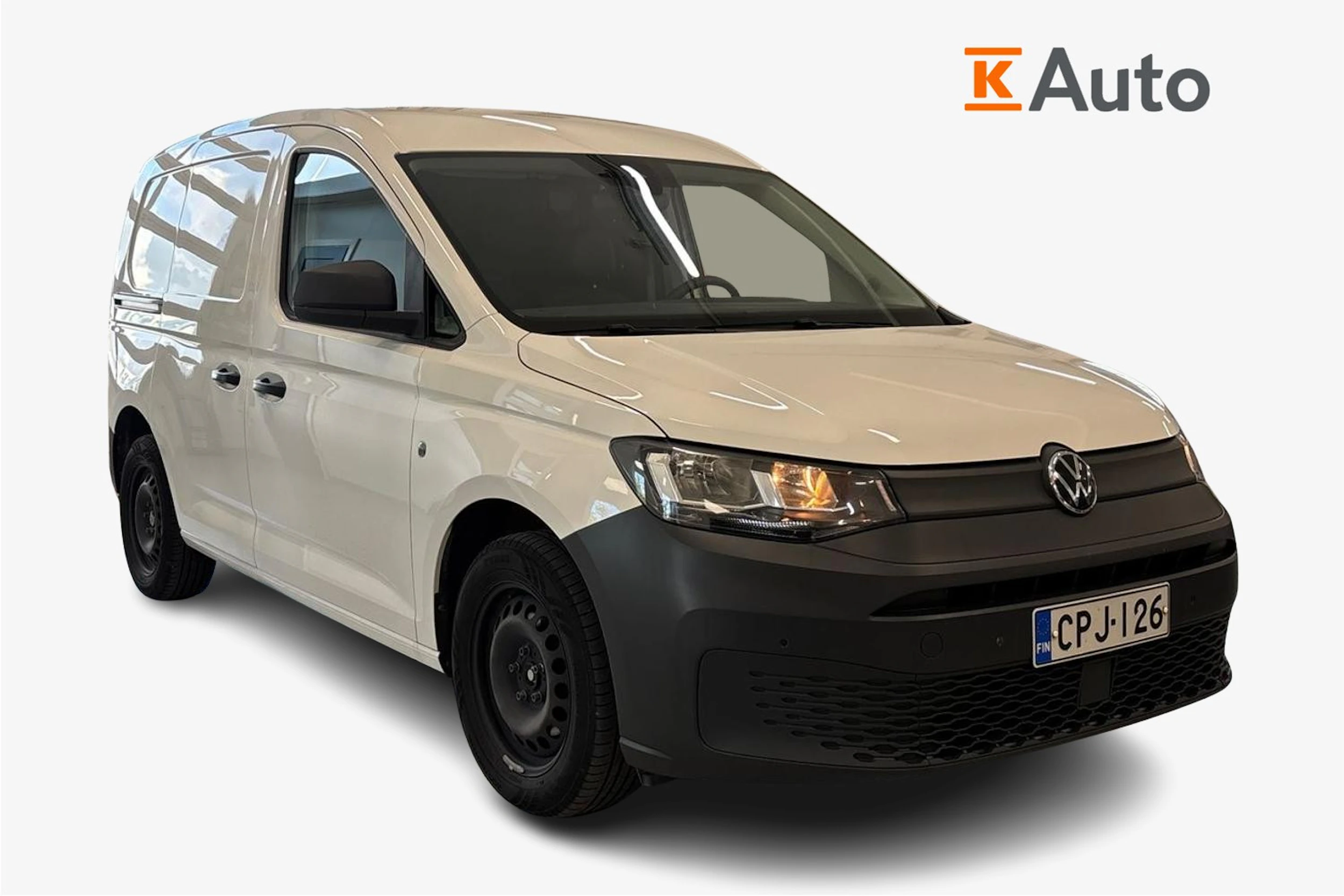 valkoinen Volkswagen Caddy 2021 kuva 1.