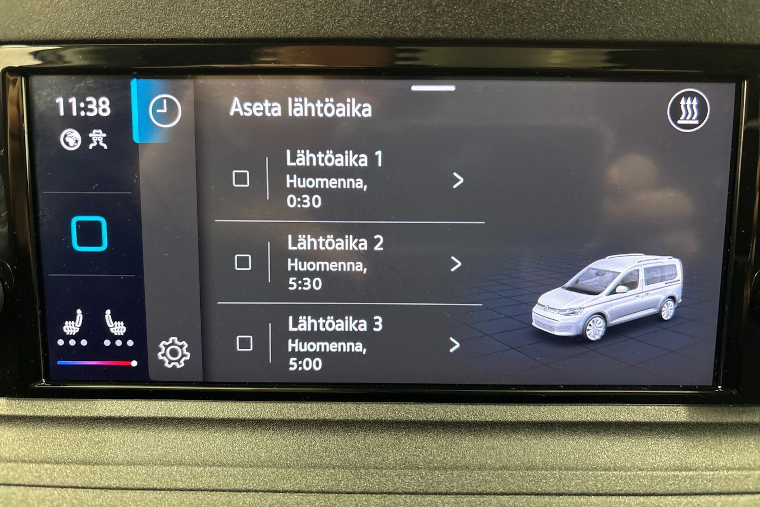 valkoinen Volkswagen Caddy 2021 kuva 13.