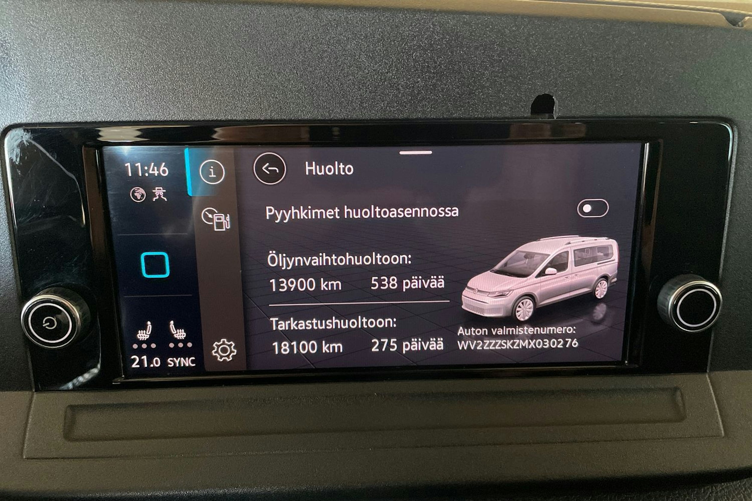Musta Volkswagen CADDY 2021 kuva 14.