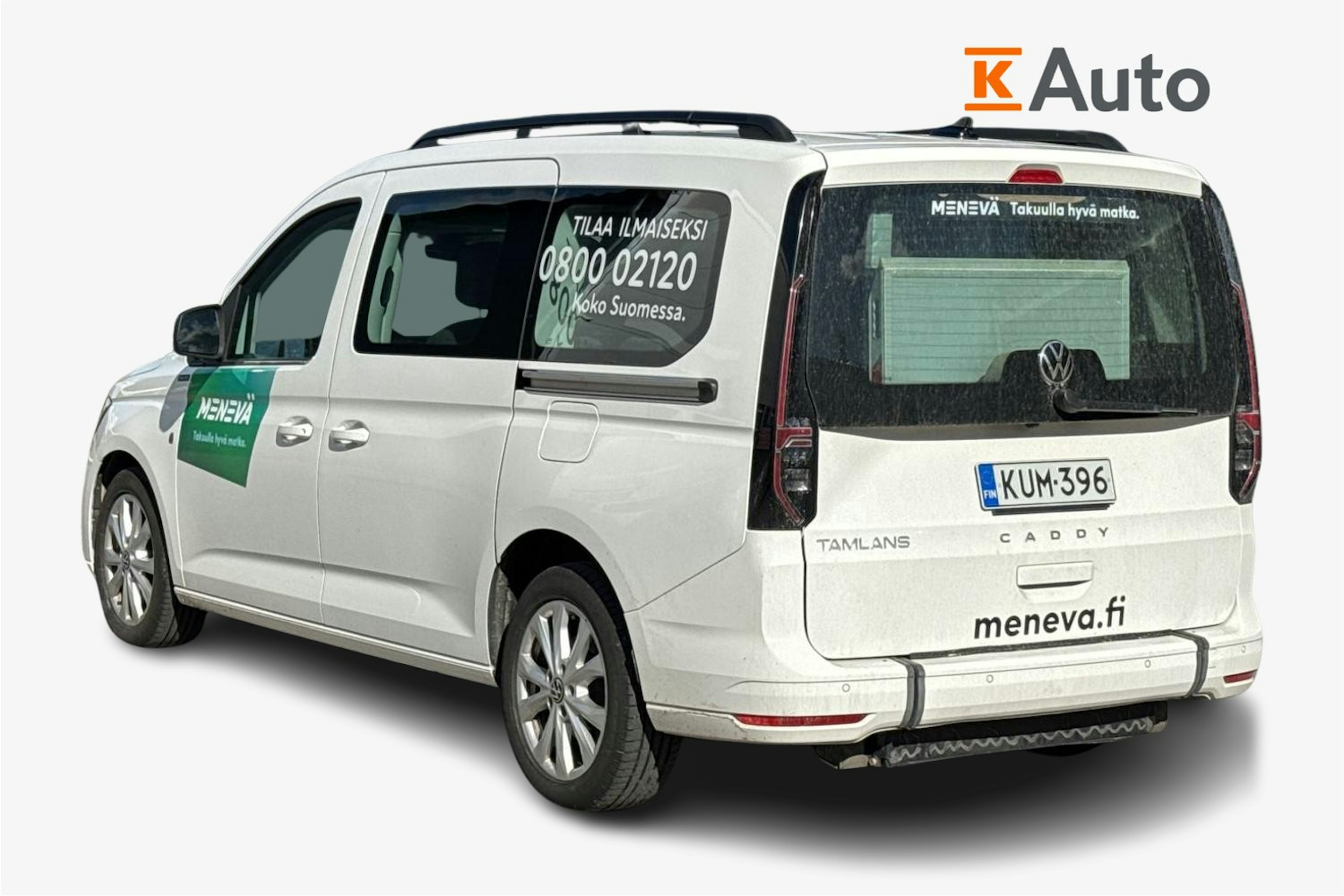 valkoinen Volkswagen Caddy 2021 kuva 2.