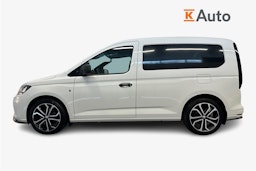valkoinen Volkswagen Caddy 2021 kuva 6.