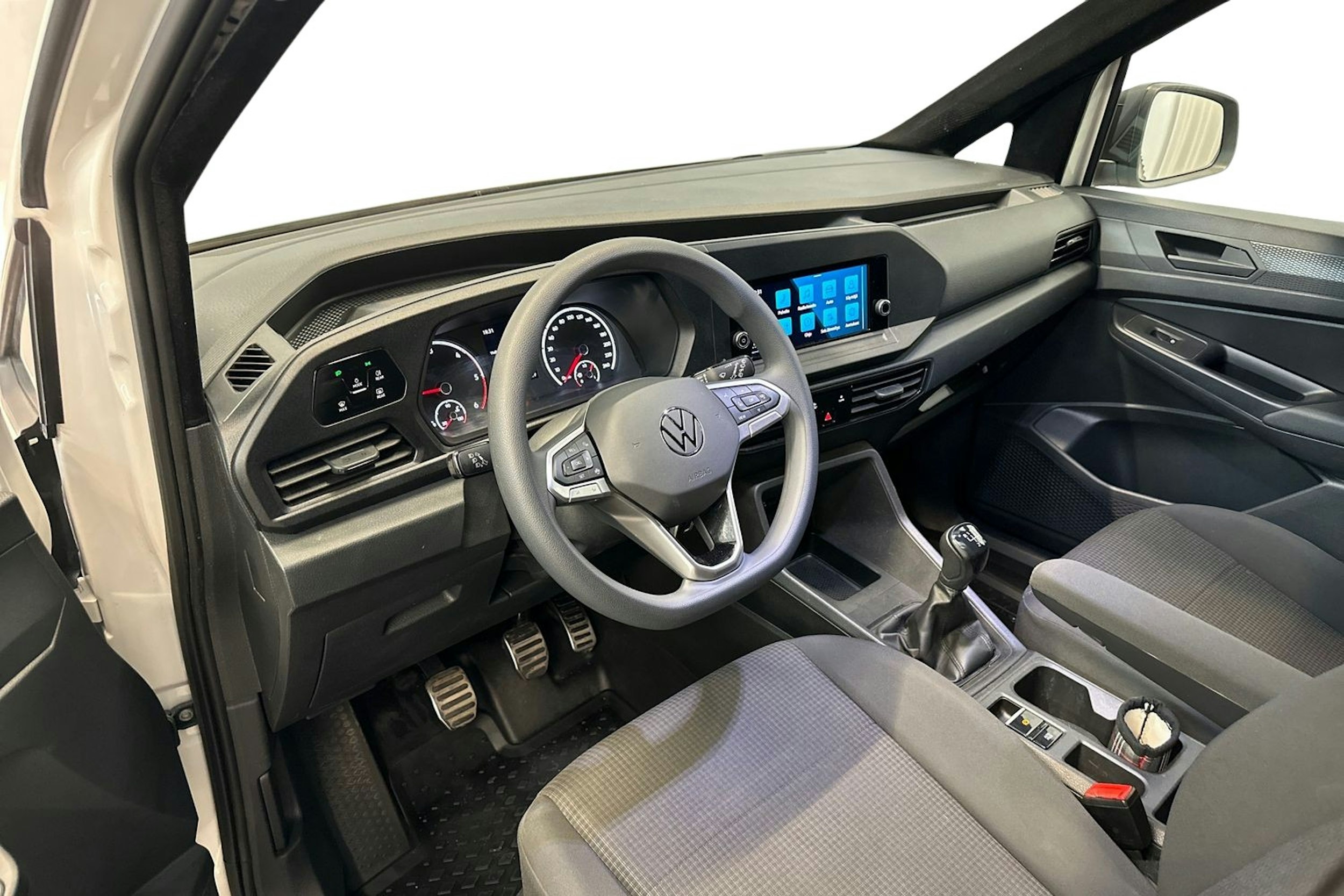 valkoinen Volkswagen Caddy 2021 kuva 7.
