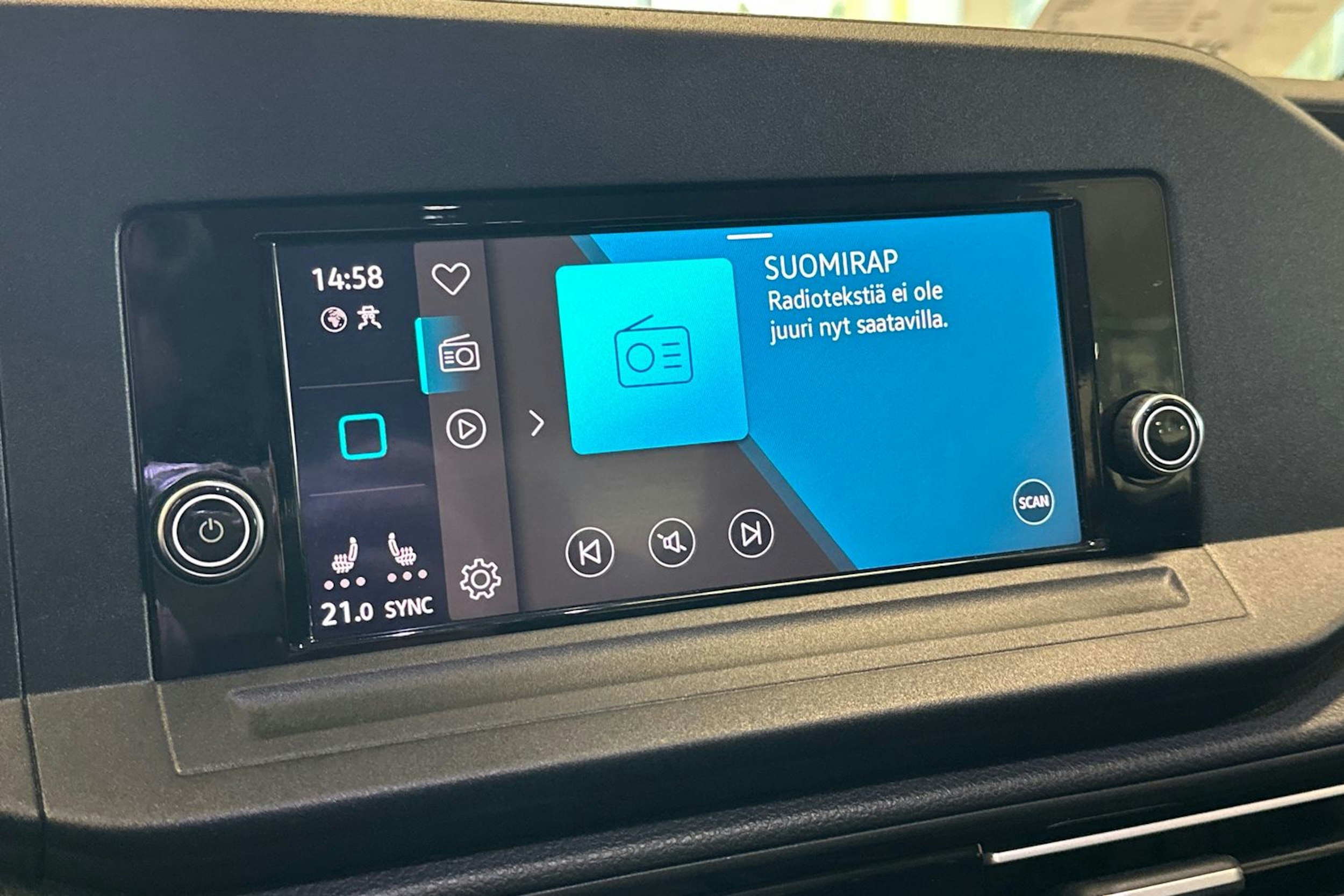 sininen Volkswagen Caddy 2021 kuva 29.