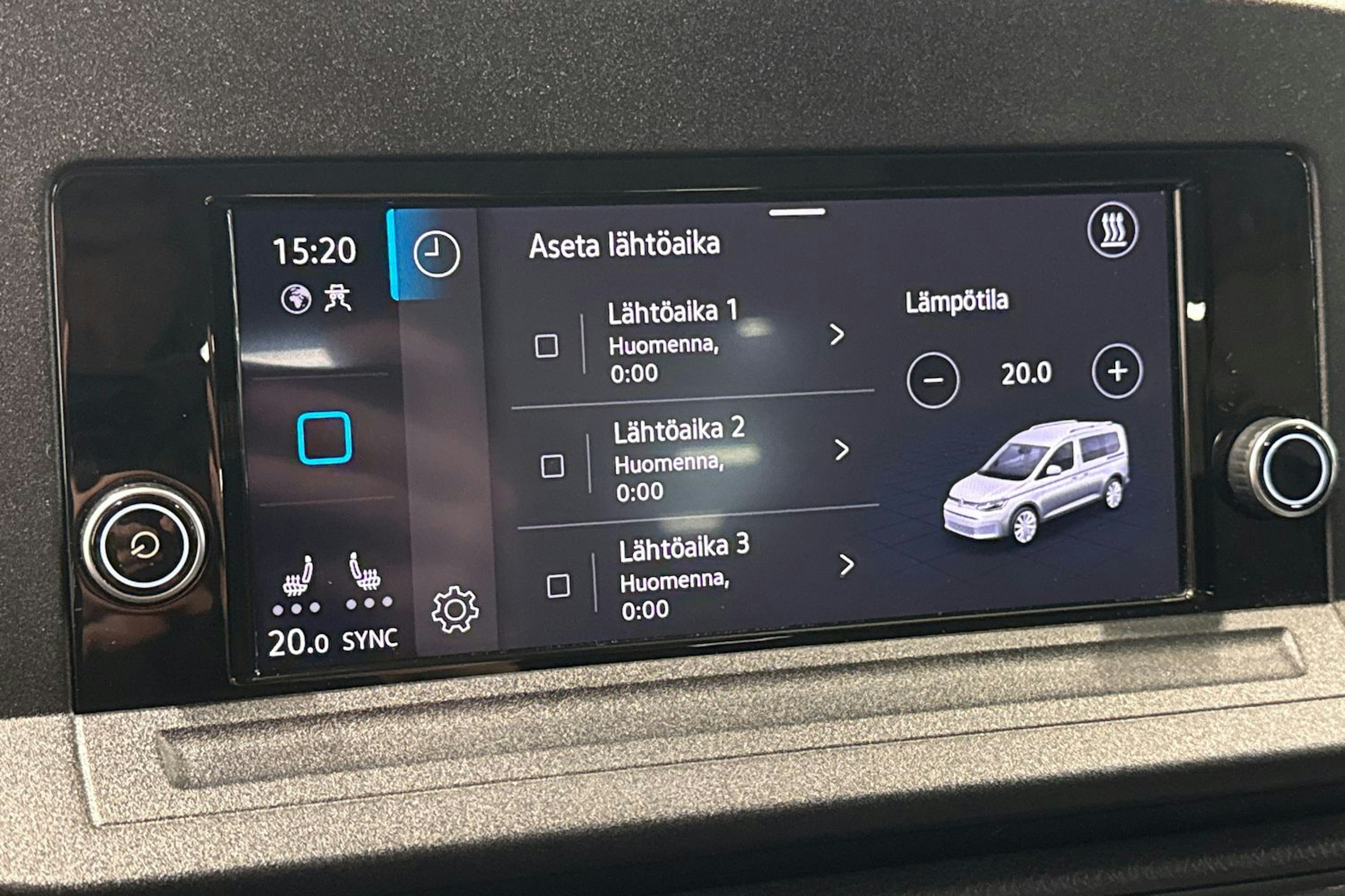 valkoinen Volkswagen Caddy 2021 kuva 22.