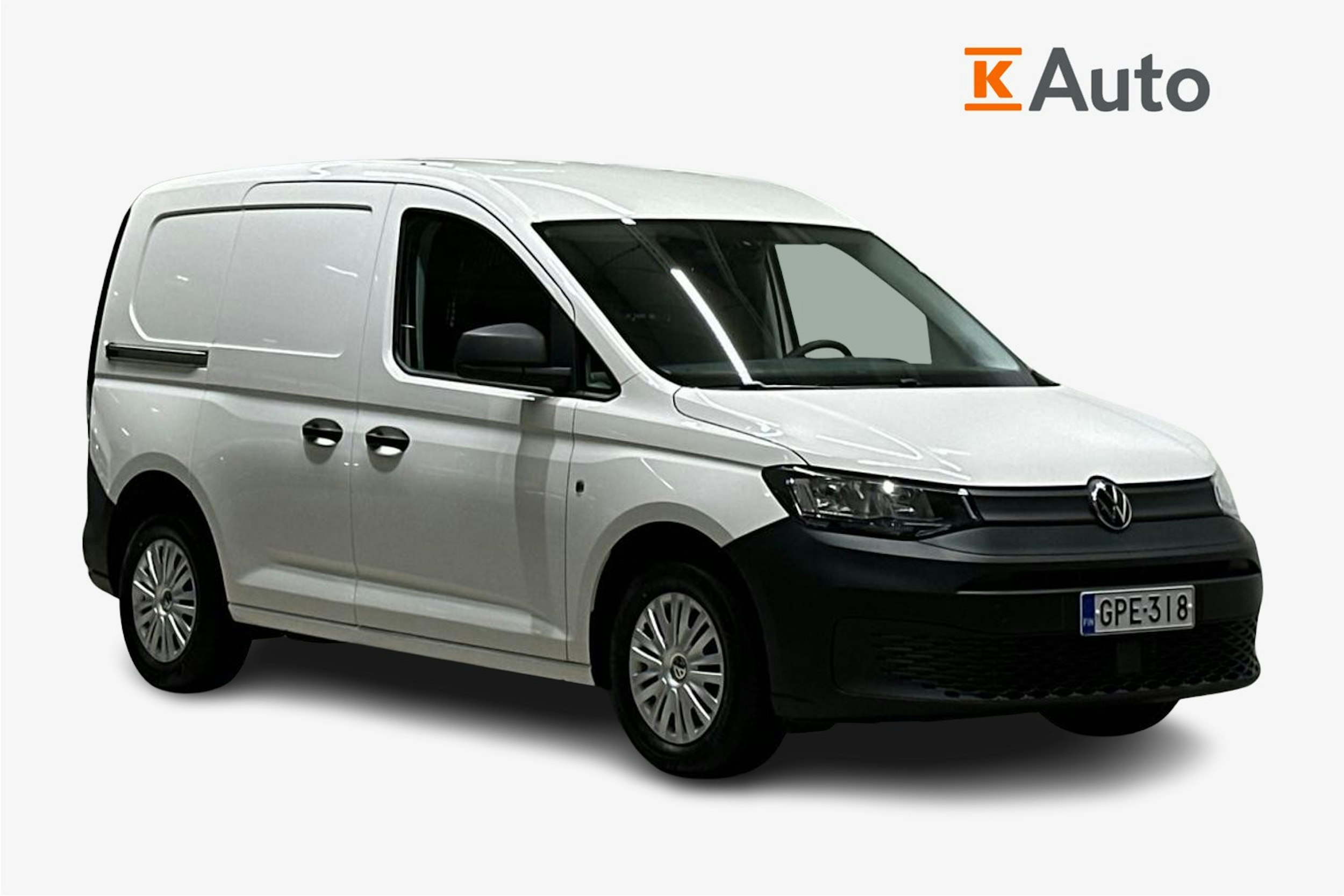 valkoinen Volkswagen Caddy 2022 kuva 1.