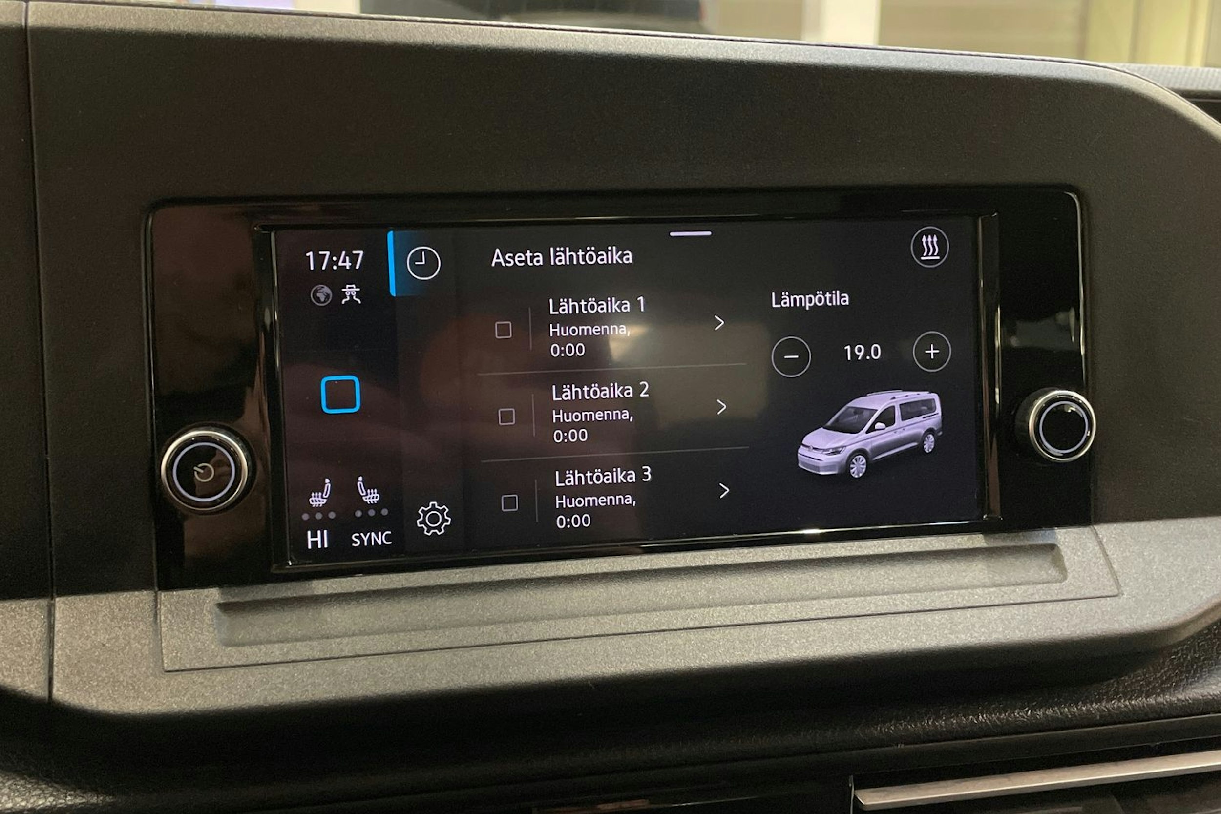 ruskea (beige) Volkswagen Caddy Maxi 2022 kuva 21.