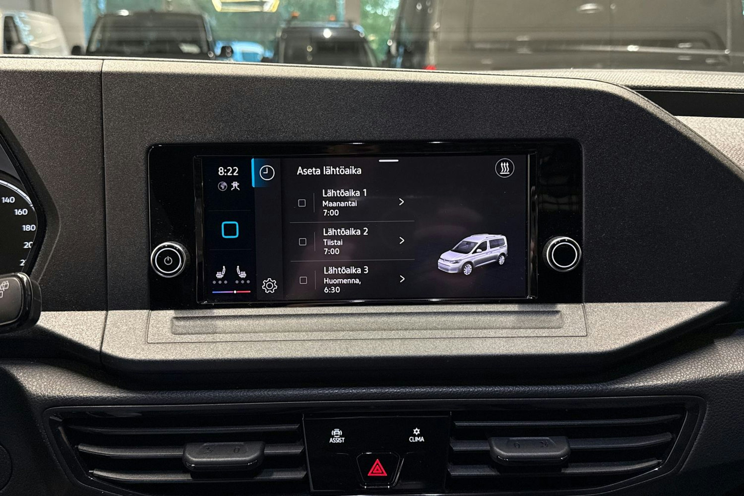 Valkoinen Volkswagen CADDY 2022 kuva 15.