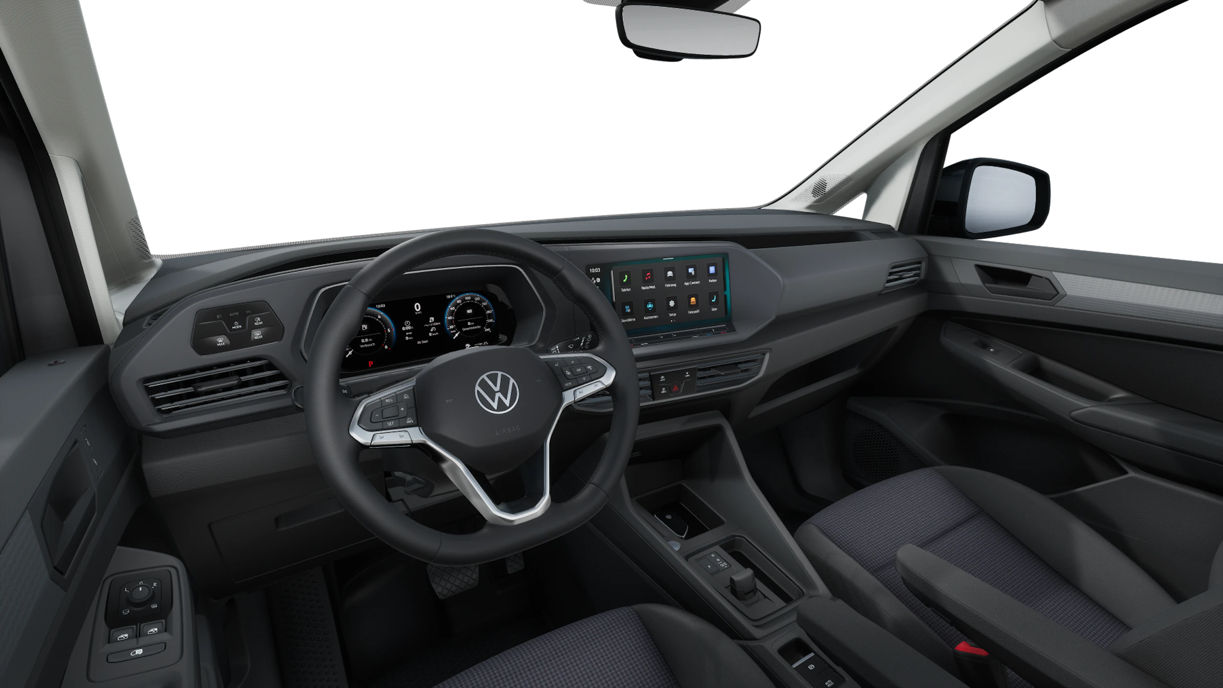 Pure Grey -harmaa normaaliväri Volkswagen Caddy 2025 kuva 10.