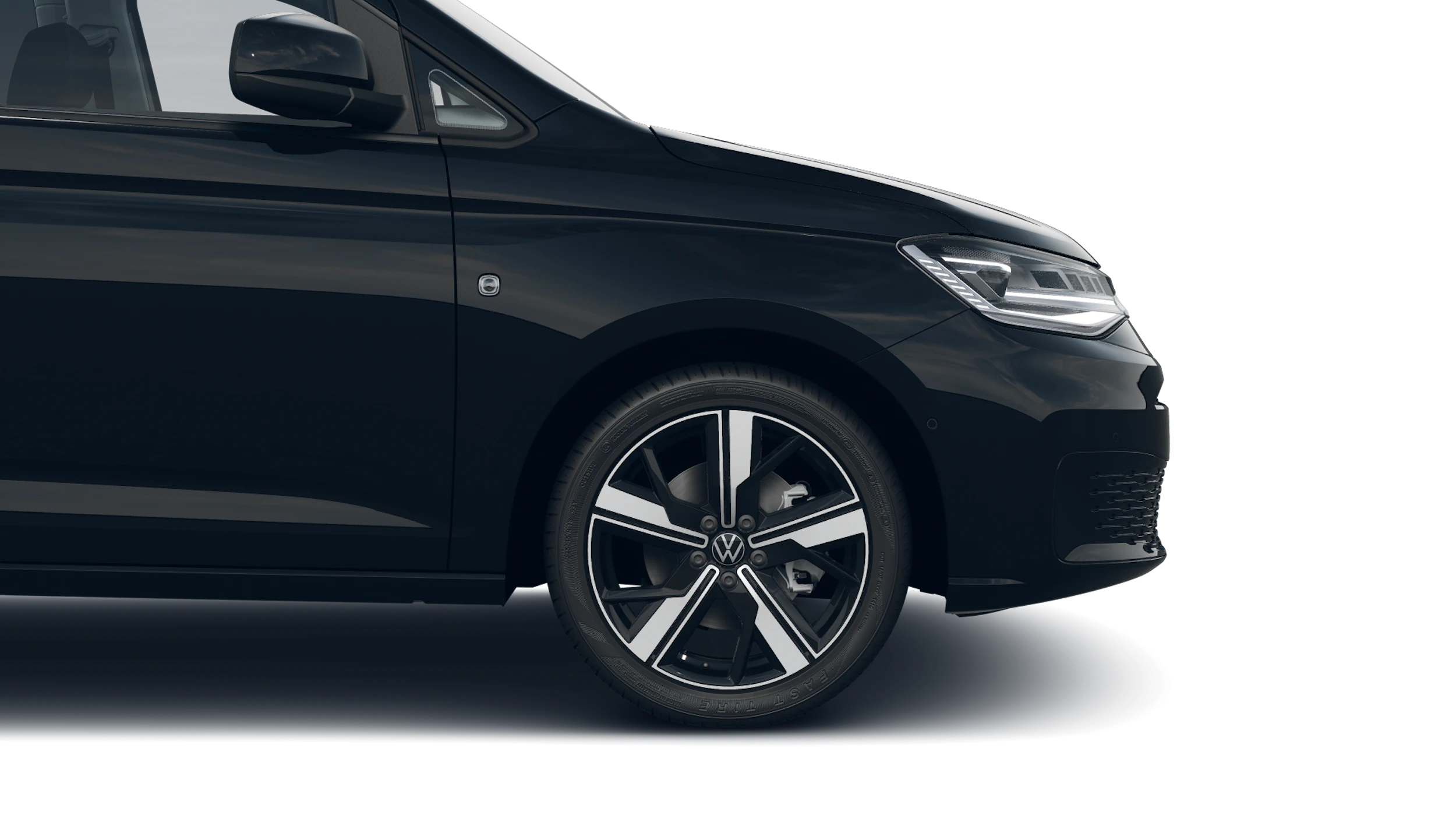 Deep Black -musta helmiäisväri Volkswagen Caddy 2025 kuva 9.
