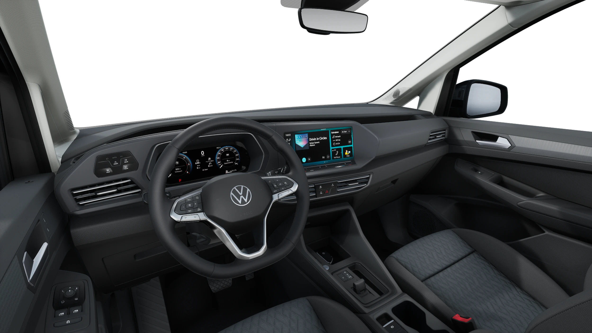 Deep Black -musta helmiäisväri Volkswagen Caddy 2025 kuva 10.