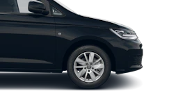 Deep Black -musta helmiäisväri Volkswagen Caddy 2025 kuva 9.