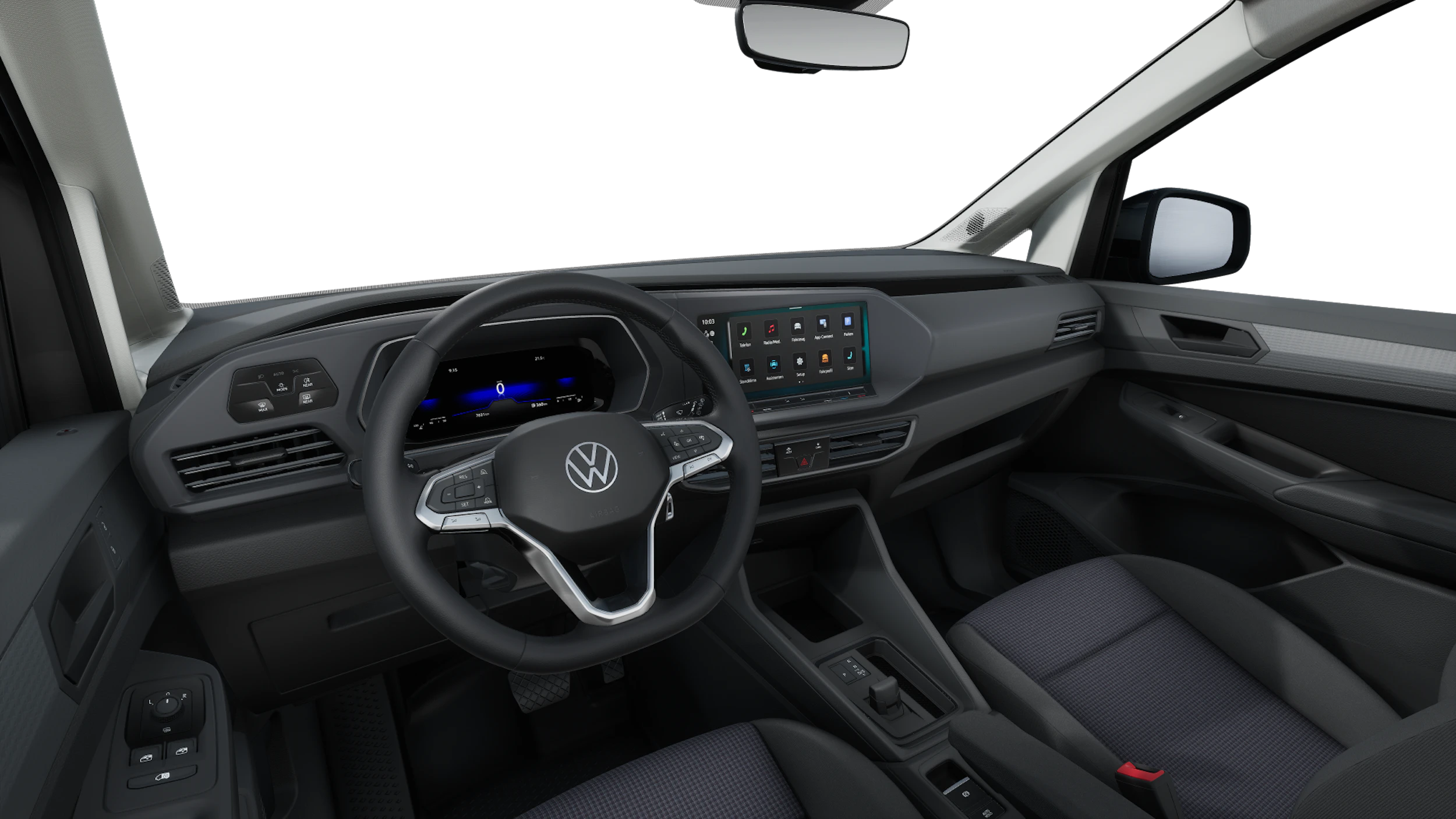 Deep Black -musta helmiäisväri Volkswagen Caddy 2025 kuva 10.