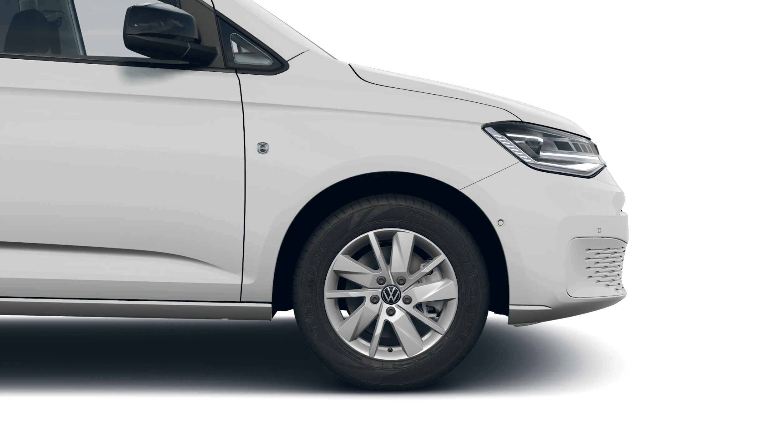 Candy White -valkoinen normaaliväri Volkswagen Caddy 2026 kuva 9.
