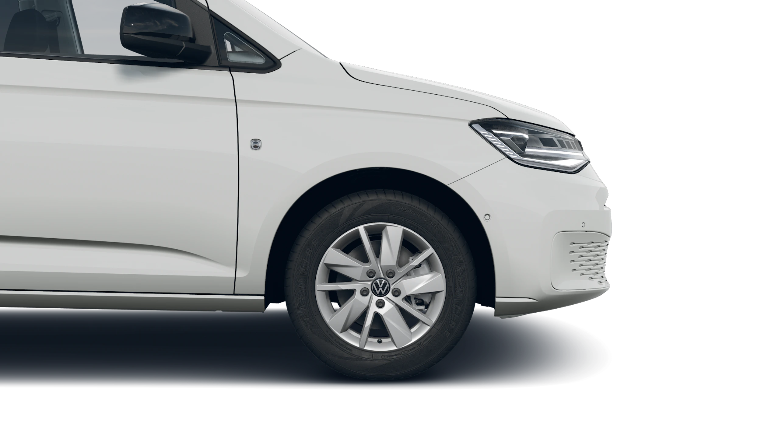 Candy White -valkoinen normaaliväri Volkswagen Caddy 2026 kuva 9.