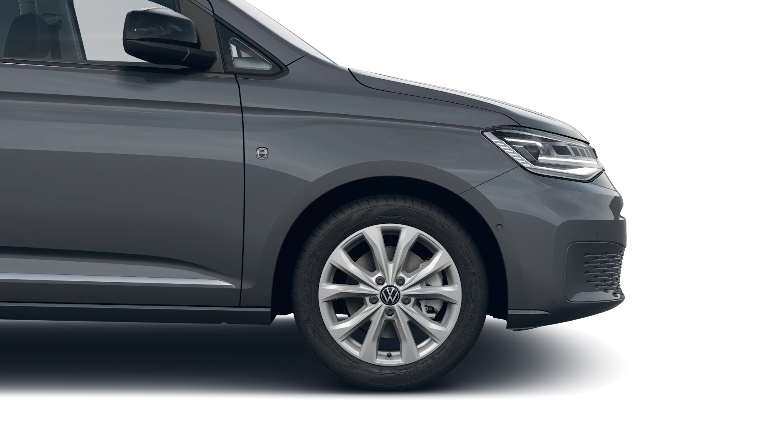 Pure Grey -harmaa normaaliväri Volkswagen Caddy 2026 kuva 9.