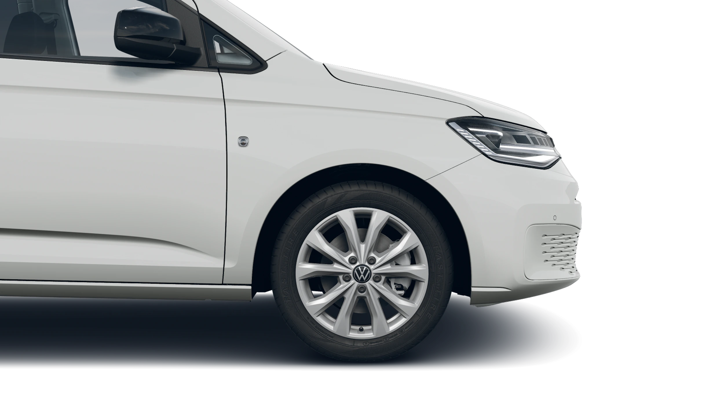 Candy White -valkoinen normaaliväri Volkswagen Caddy 2026 kuva 9.