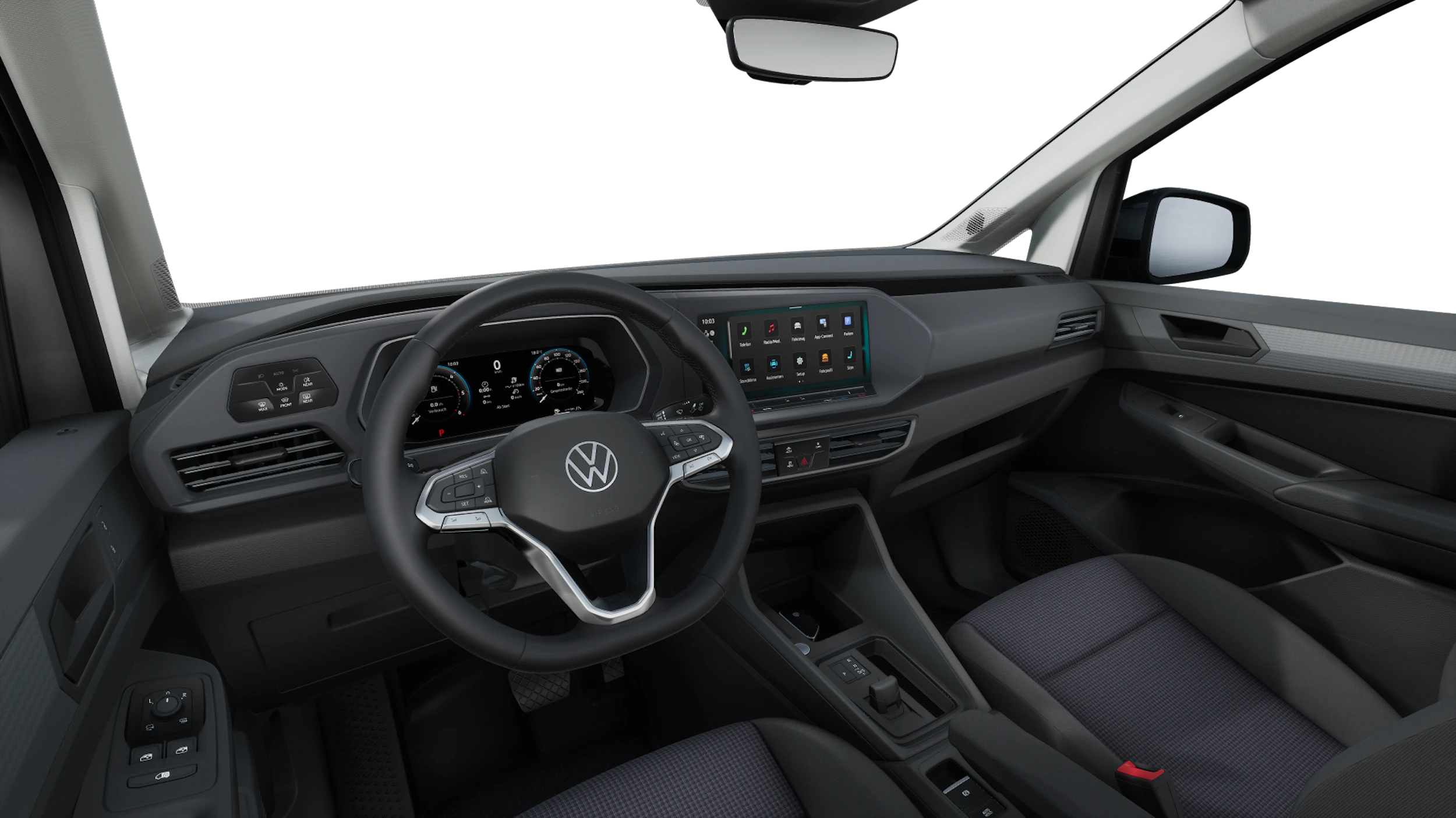 Indium Grey -tummanharmaa metalliväri Volkswagen Caddy 2026 kuva 10.
