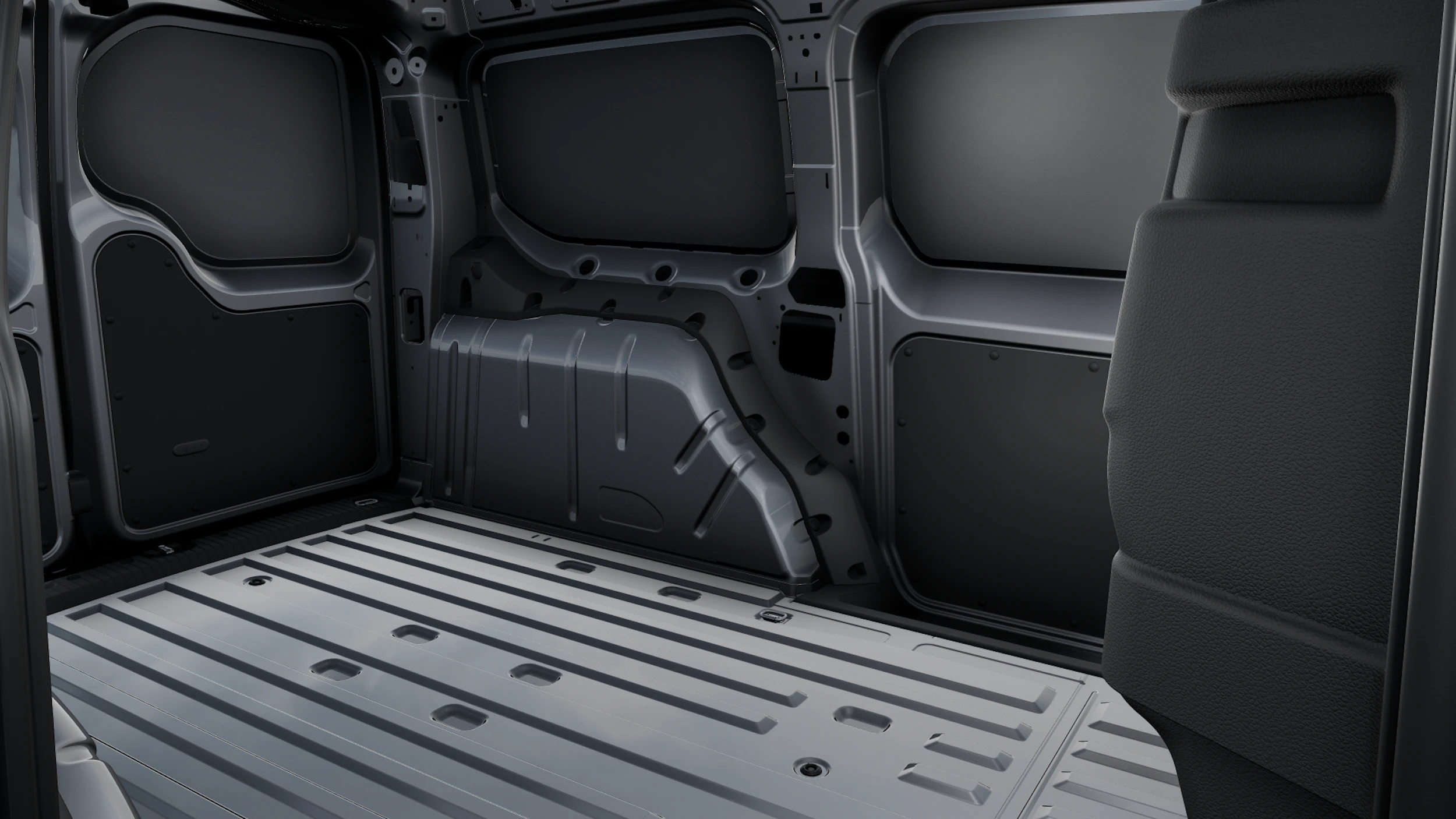 Indium Grey -tummanharmaa metalliväri Volkswagen Caddy 2026 kuva 13.