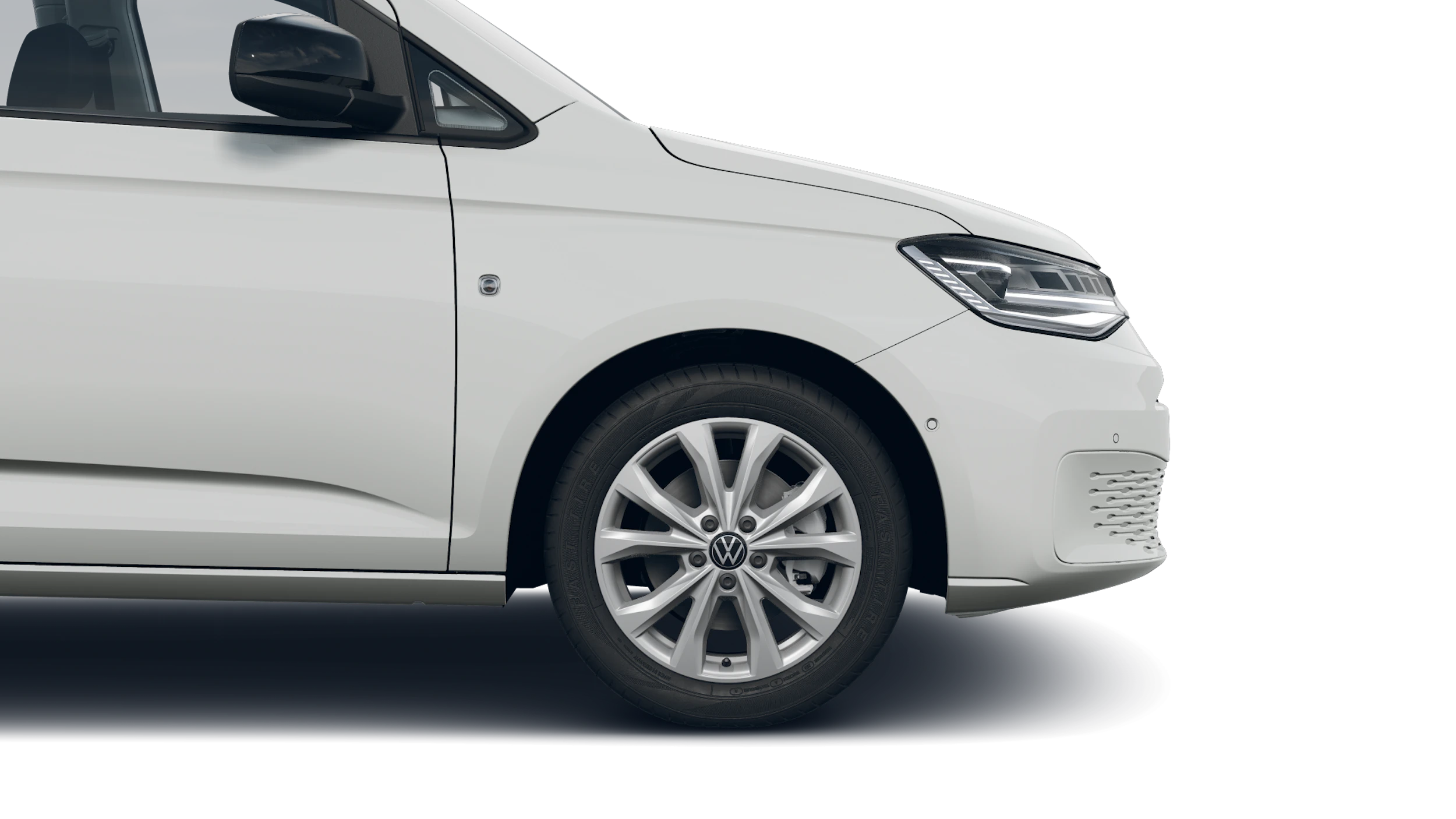 Candy White -valkoinen normaaliväri Volkswagen Caddy 2026 kuva 9.