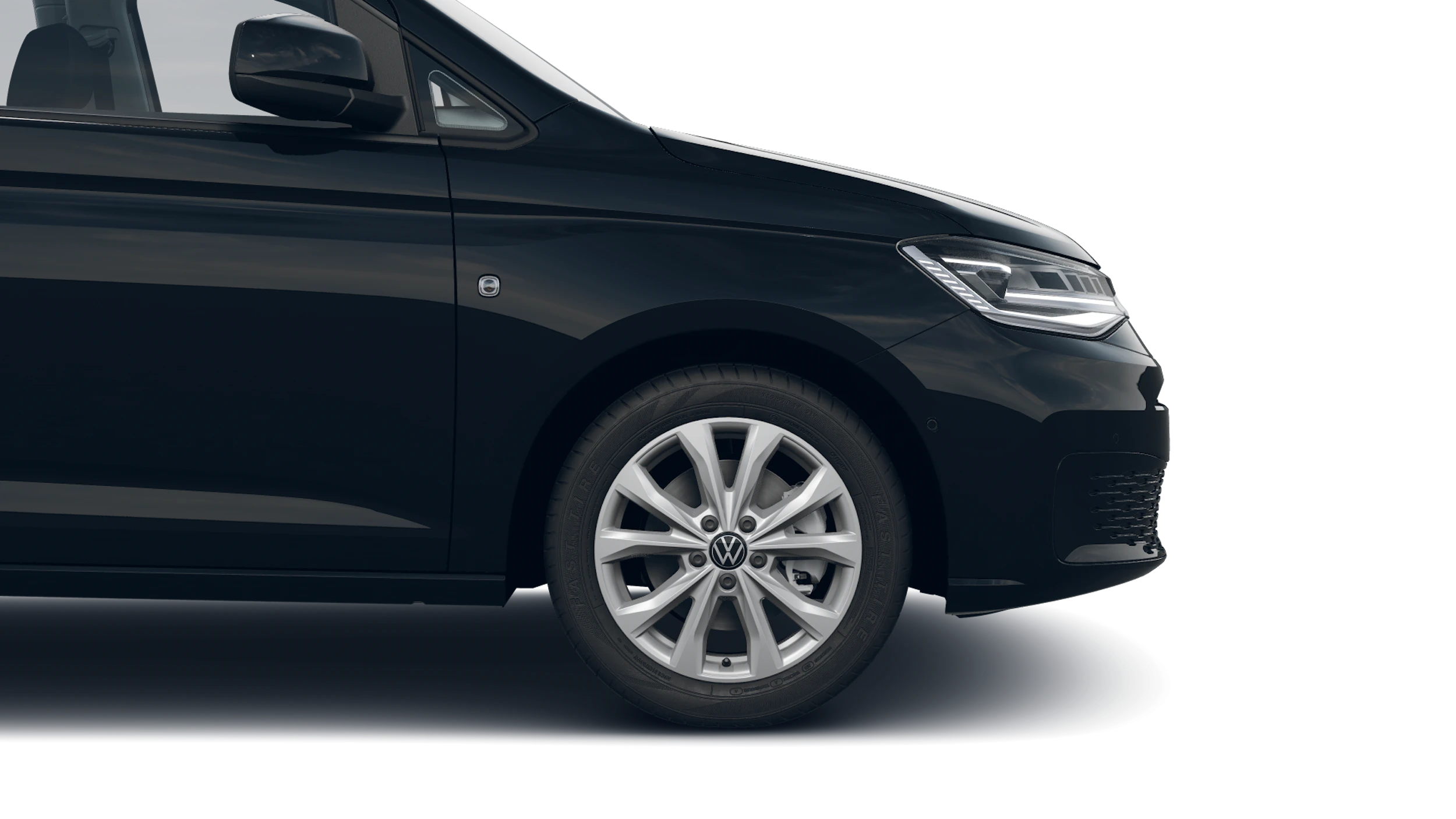 Deep Black -musta helmiäisväri Volkswagen Caddy 2026 kuva 9.