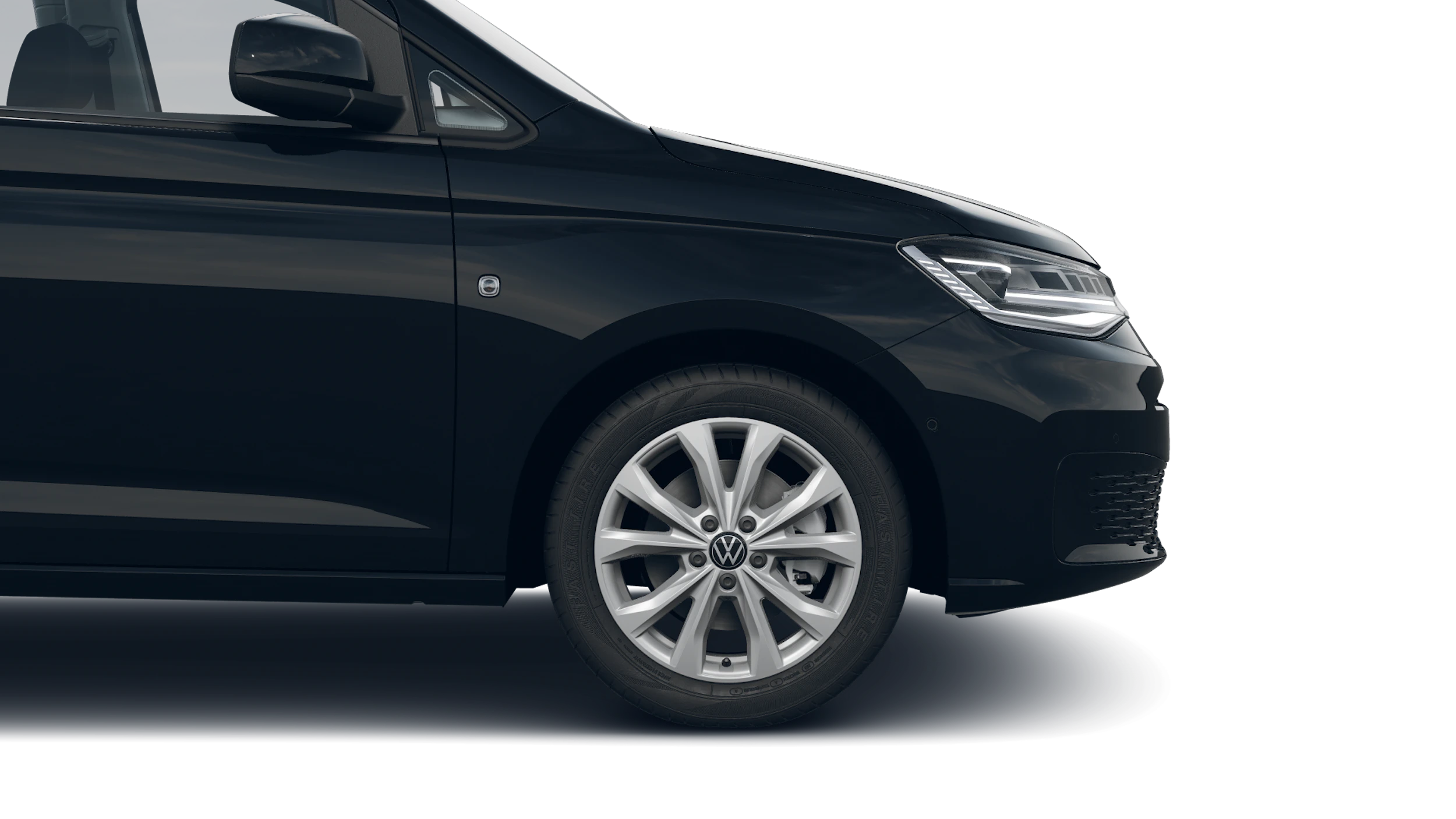 Deep Black -musta helmiäisväri Volkswagen Caddy 2026 kuva 9.