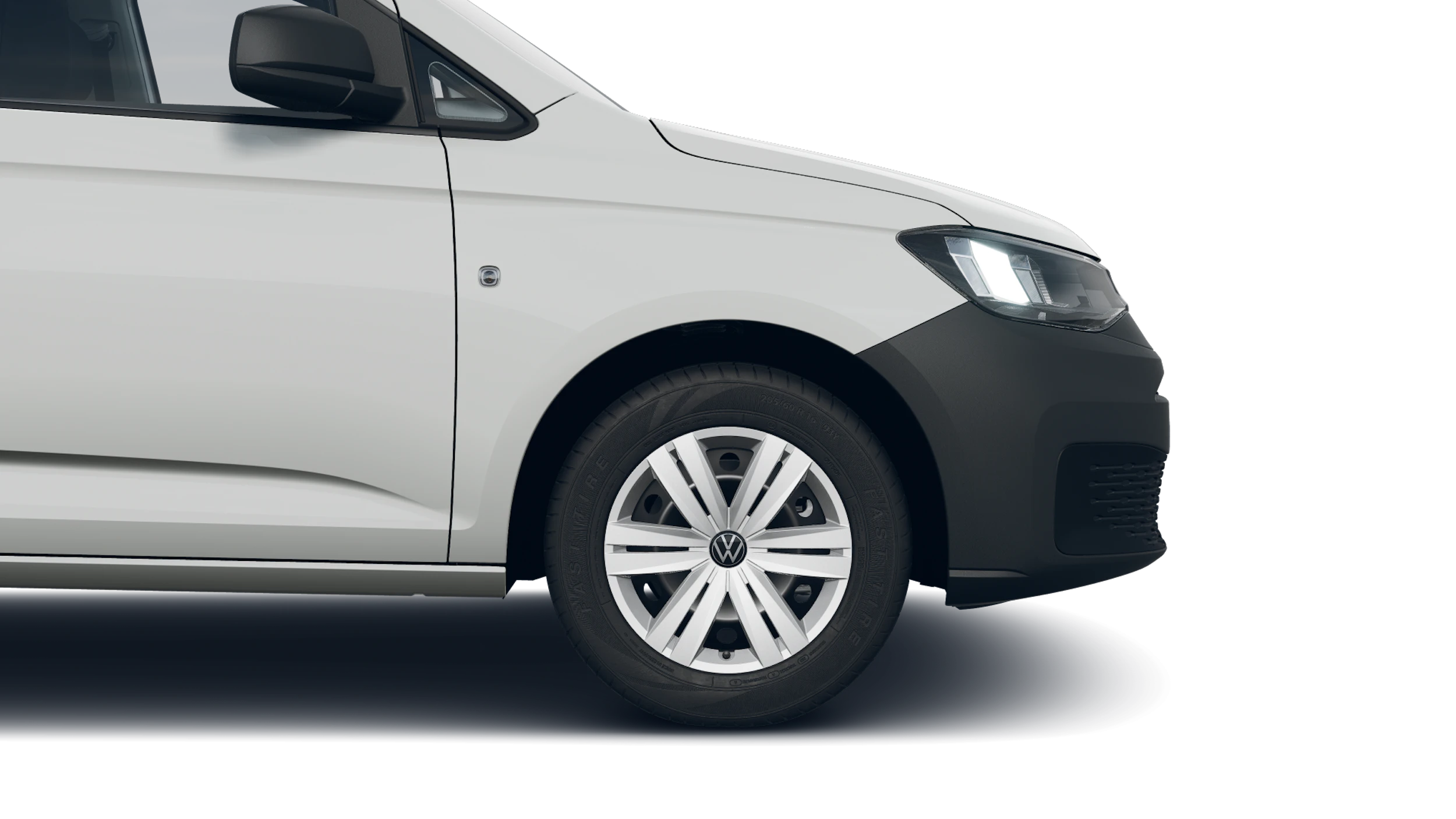 Candy White -valkoinen normaaliväri Volkswagen Caddy 2026 kuva 9.