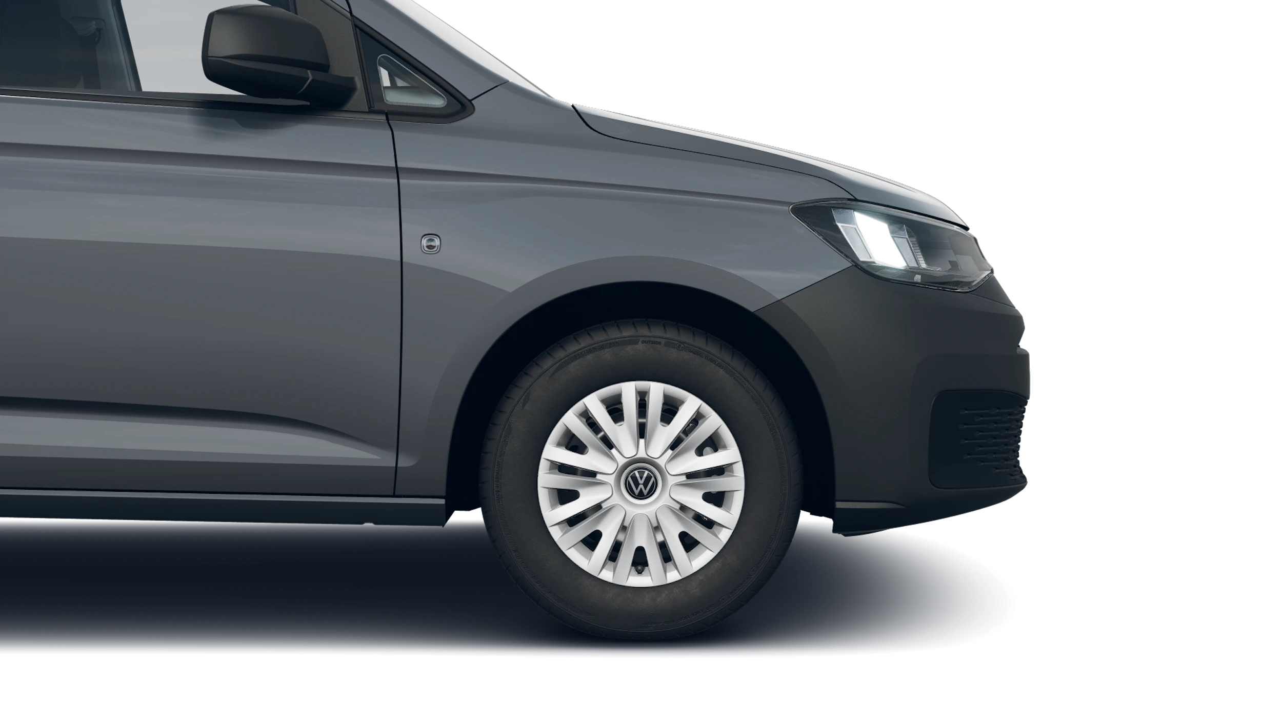 Pure Grey -harmaa normaaliväri Volkswagen Caddy 2026 kuva 9.