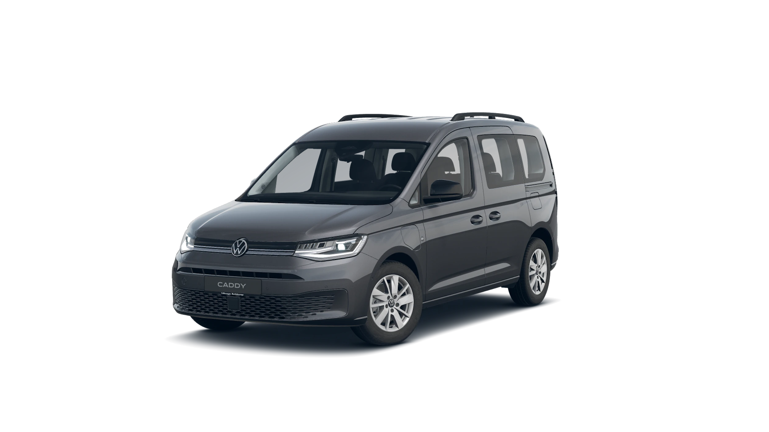 Indium Grey -tummanharmaa metalliväri Volkswagen Caddy 2026 kuva 3.