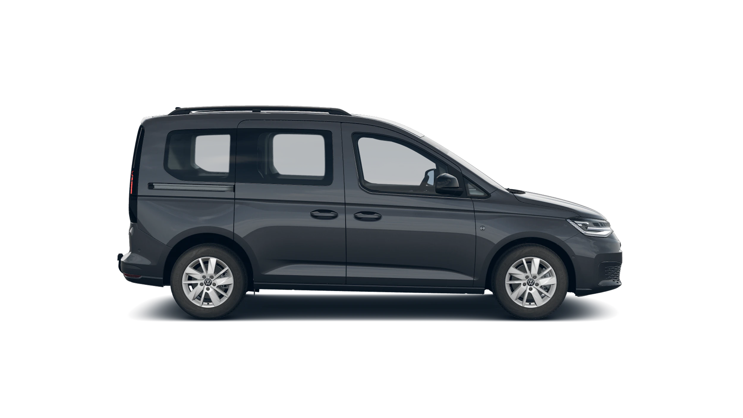 Indium Grey -tummanharmaa metalliväri Volkswagen Caddy 2026 kuva 8.