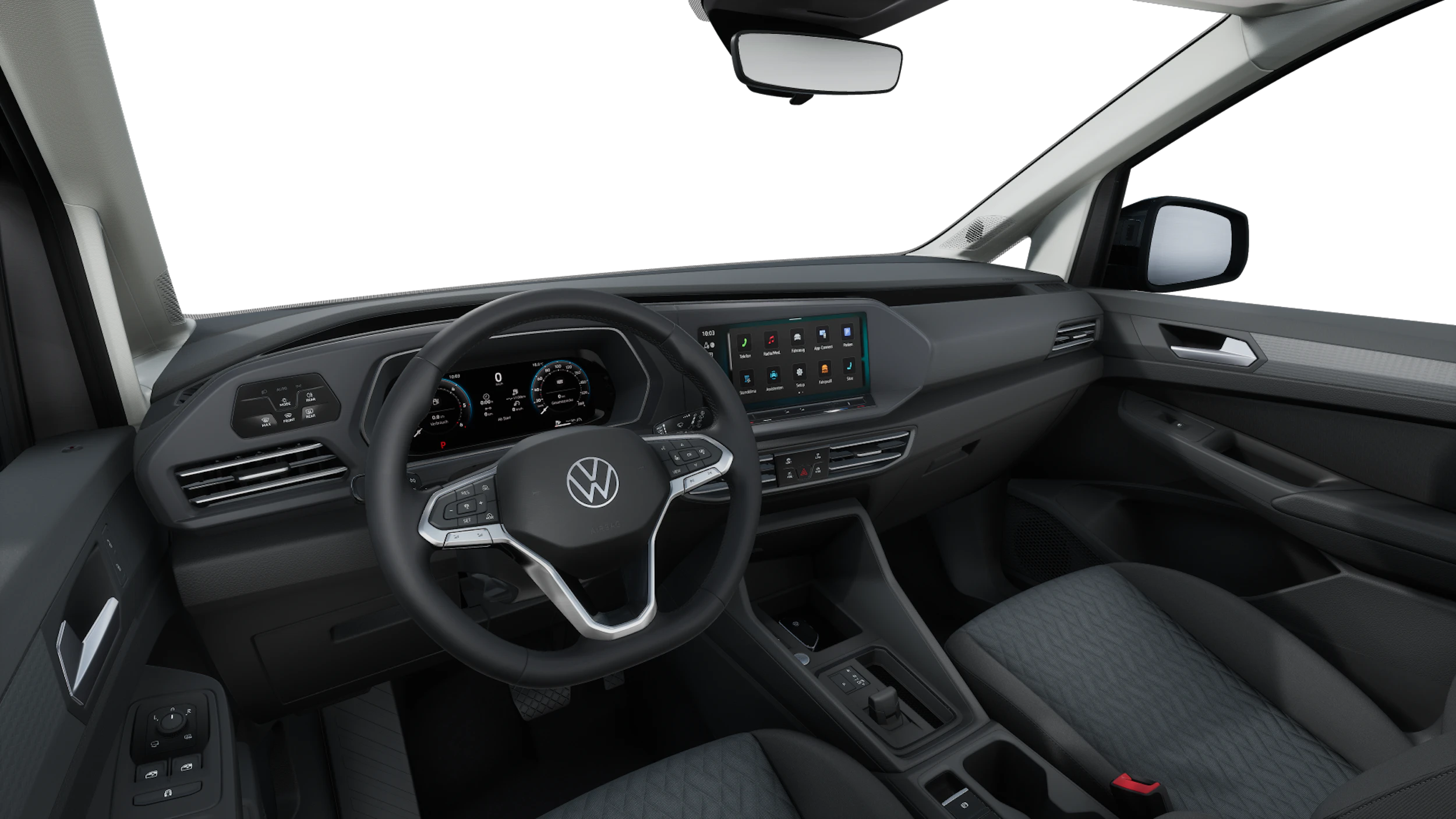 Indium Grey -tummanharmaa metalliväri Volkswagen Caddy 2026 kuva 10.
