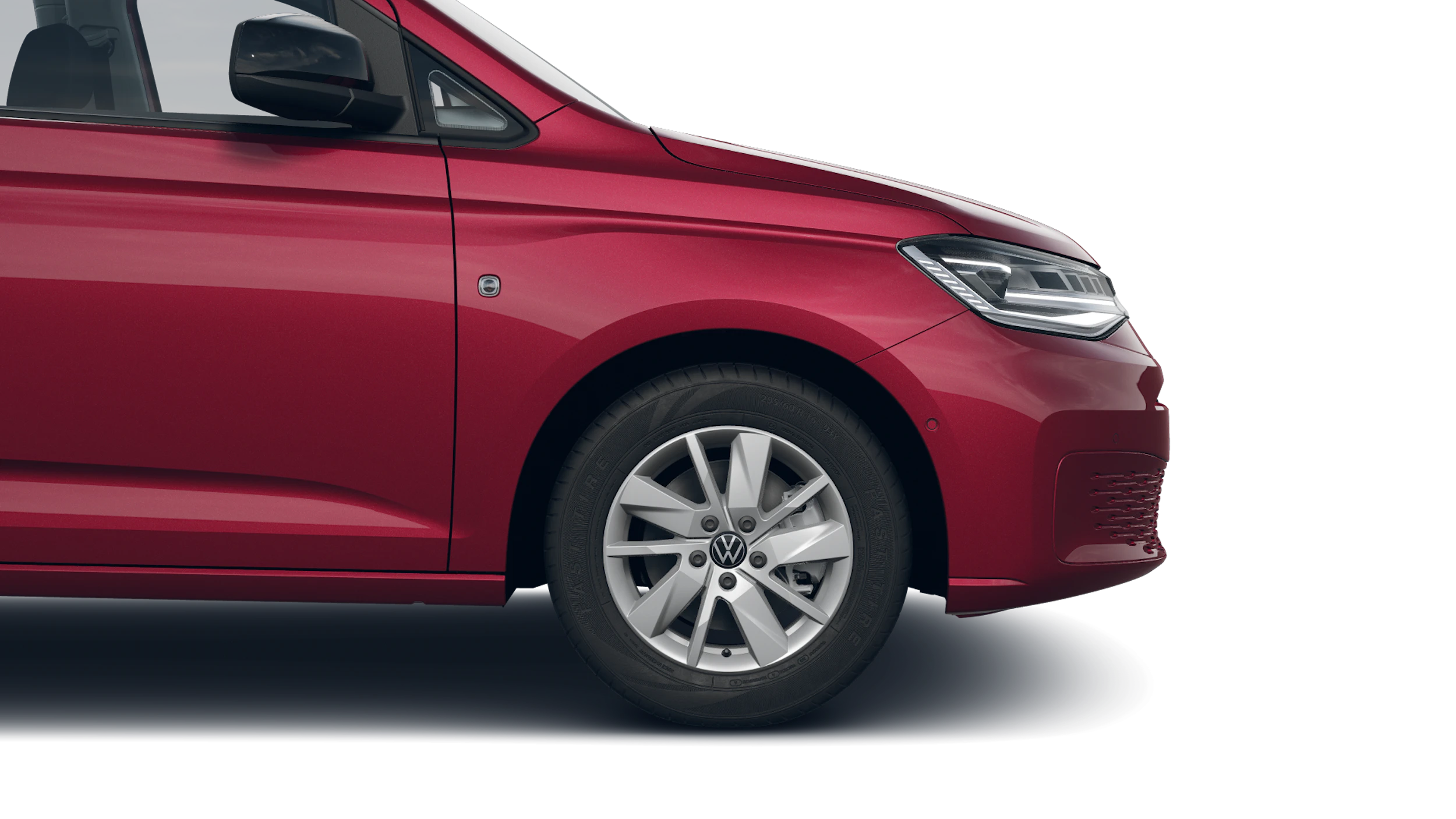 Fontana Red -punainen metalliväri Volkswagen Caddy 2026 kuva 9.