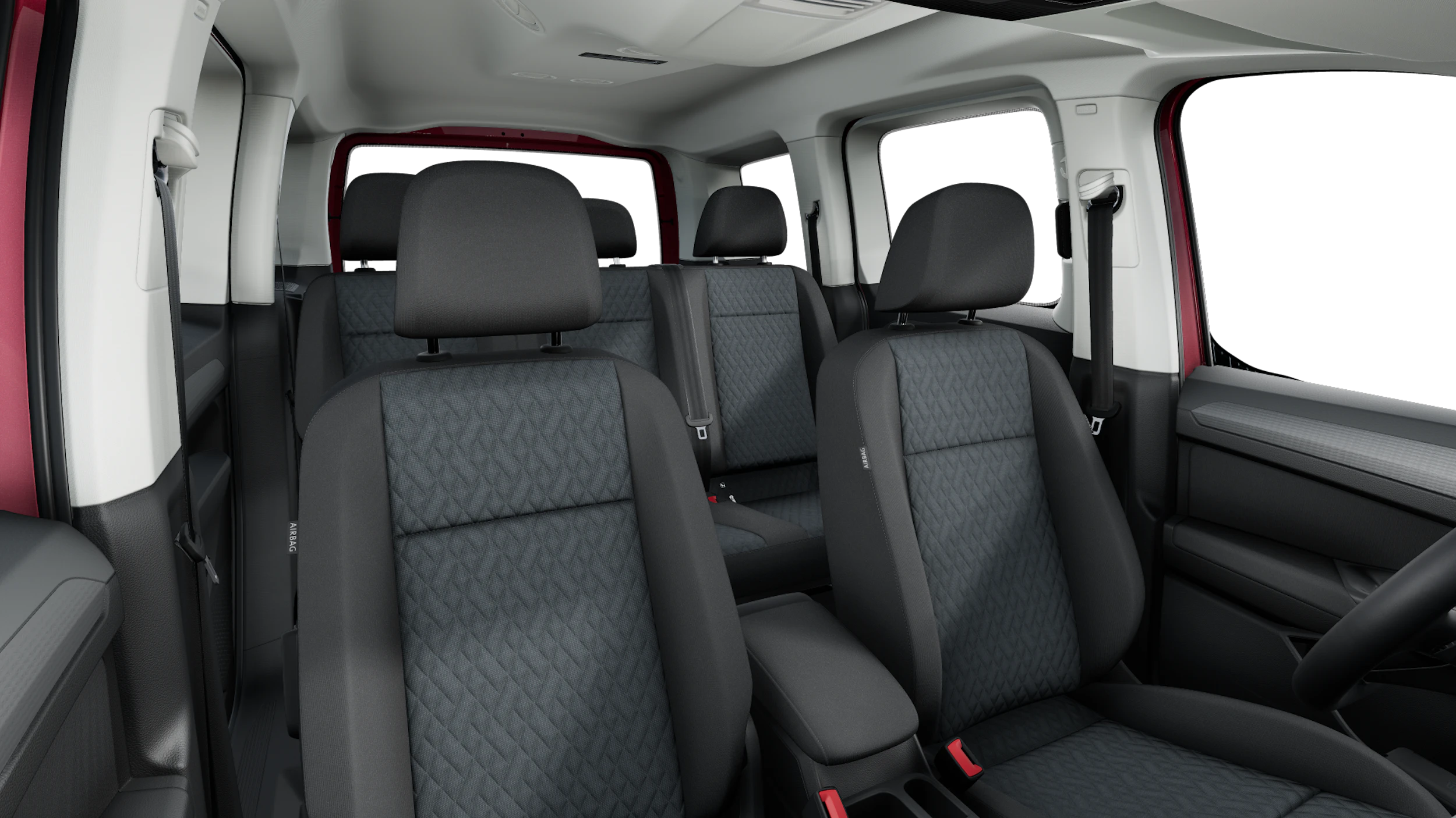 Fontana Red -punainen metalliväri Volkswagen Caddy 2026 kuva 12.