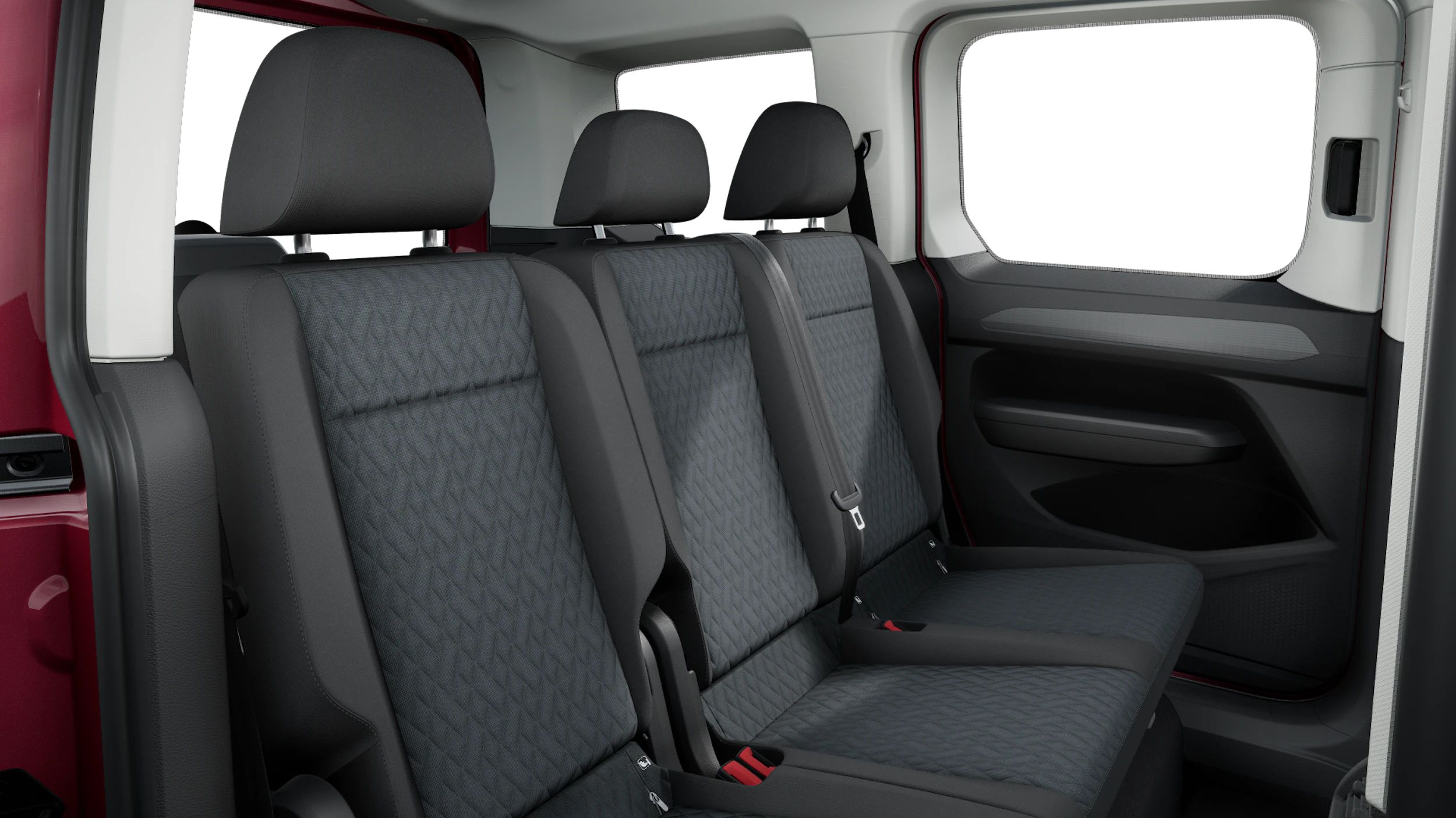Fontana Red -punainen metalliväri Volkswagen Caddy 2026 kuva 13.