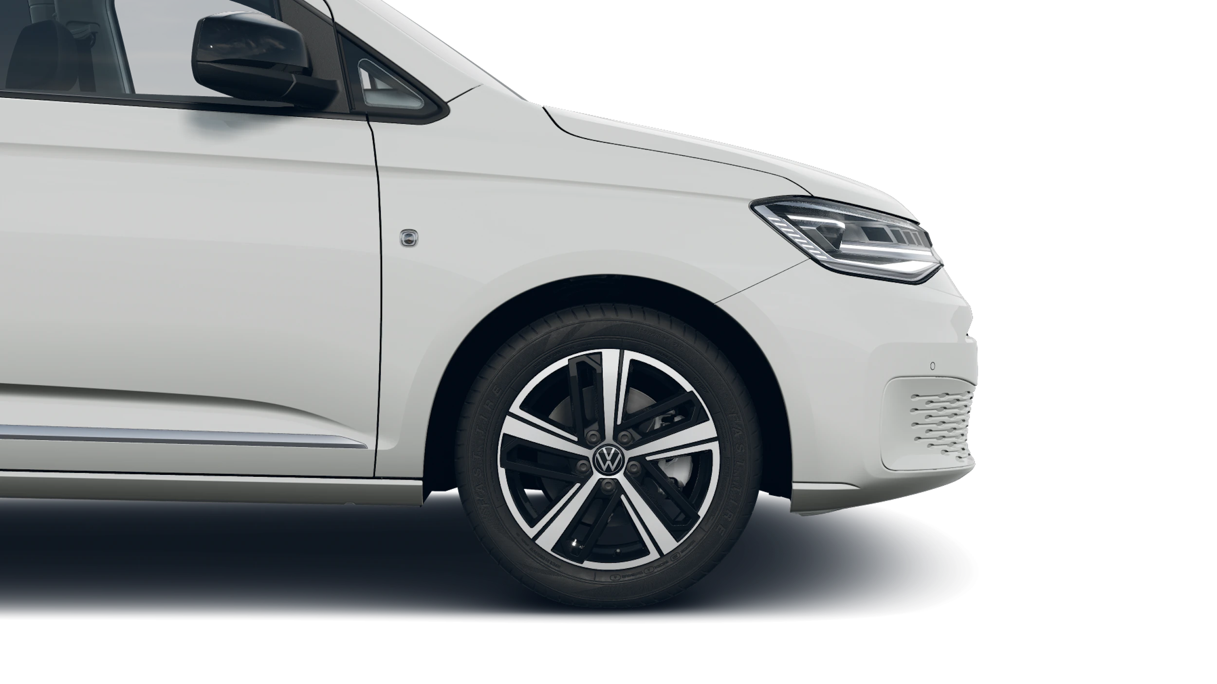 Candy White -valkoinen normaaliväri Volkswagen Caddy 2026 kuva 9.