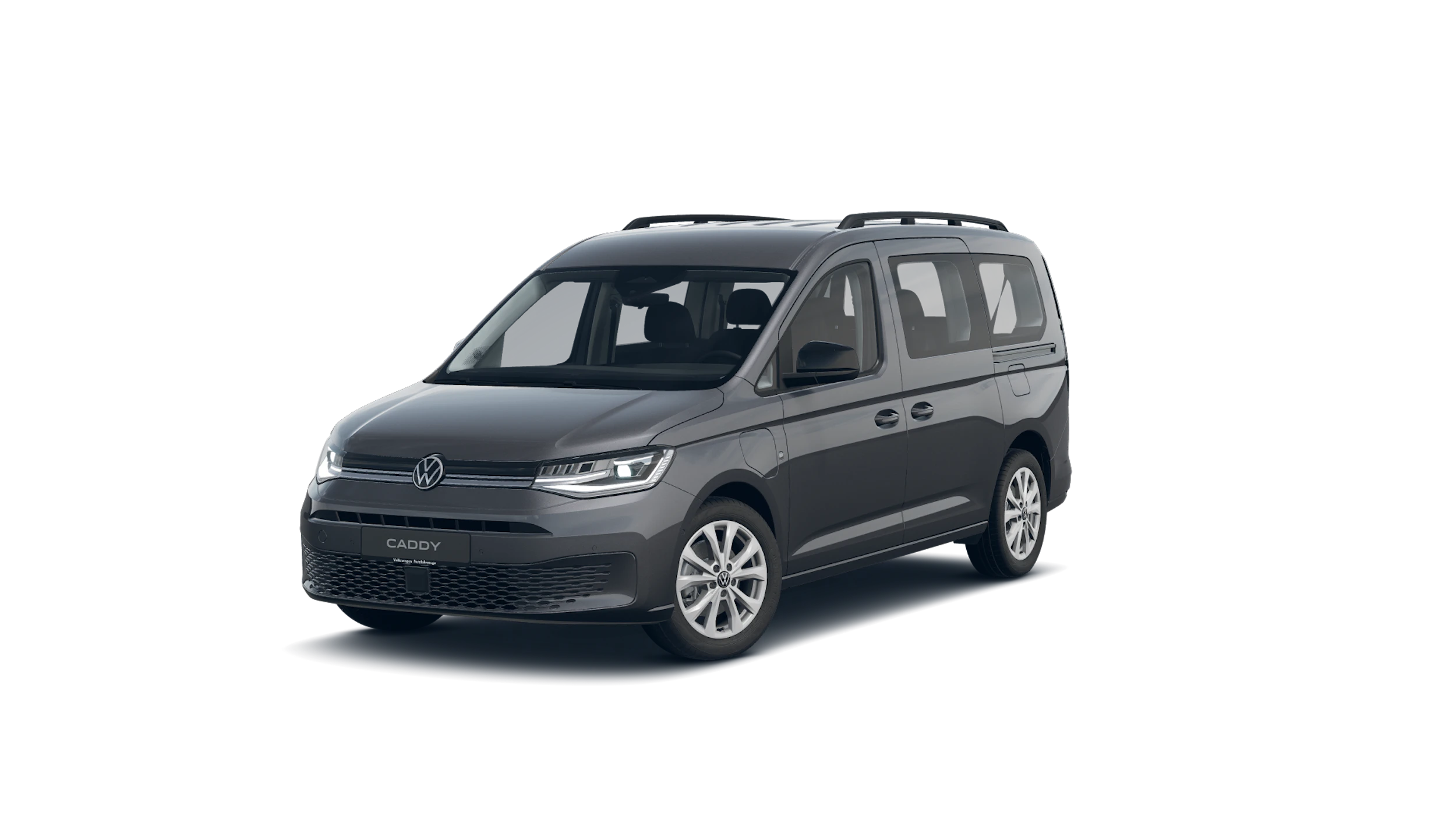 Indium Grey -tummanharmaa metalliväri Volkswagen Caddy 2026 kuva 3.
