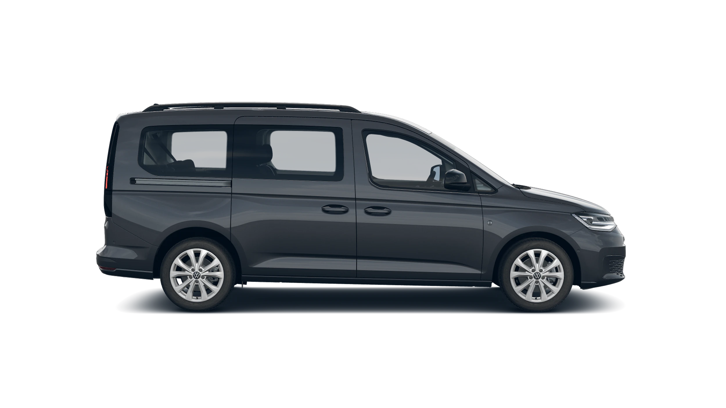 Indium Grey -tummanharmaa metalliväri Volkswagen Caddy 2026 kuva 8.