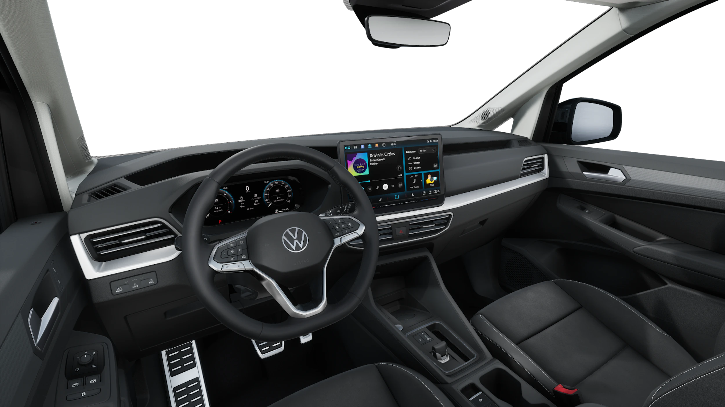Grenadilla Black -musta metalliväri Volkswagen Caddy 2027 kuva 10.