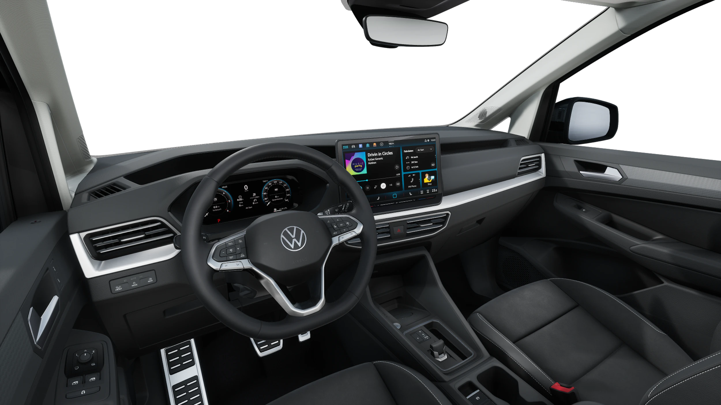 Grenadilla Black -musta metalliväri Volkswagen Caddy 2027 kuva 10.